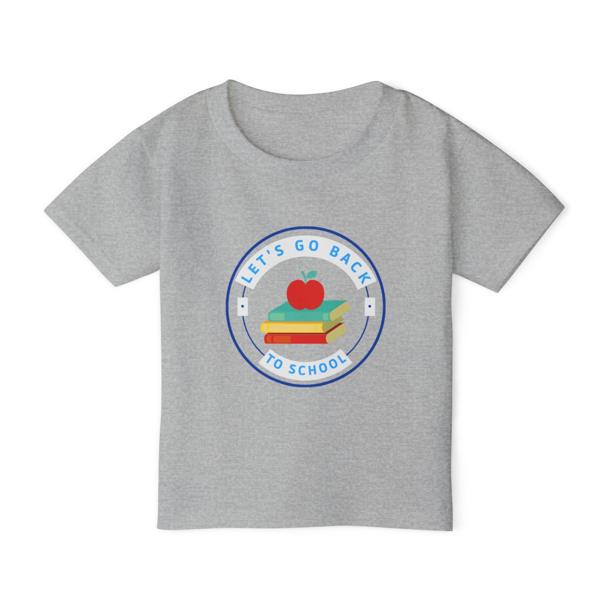 Let's Go Back To School Heavy Cotton™ Toddler T-shirt