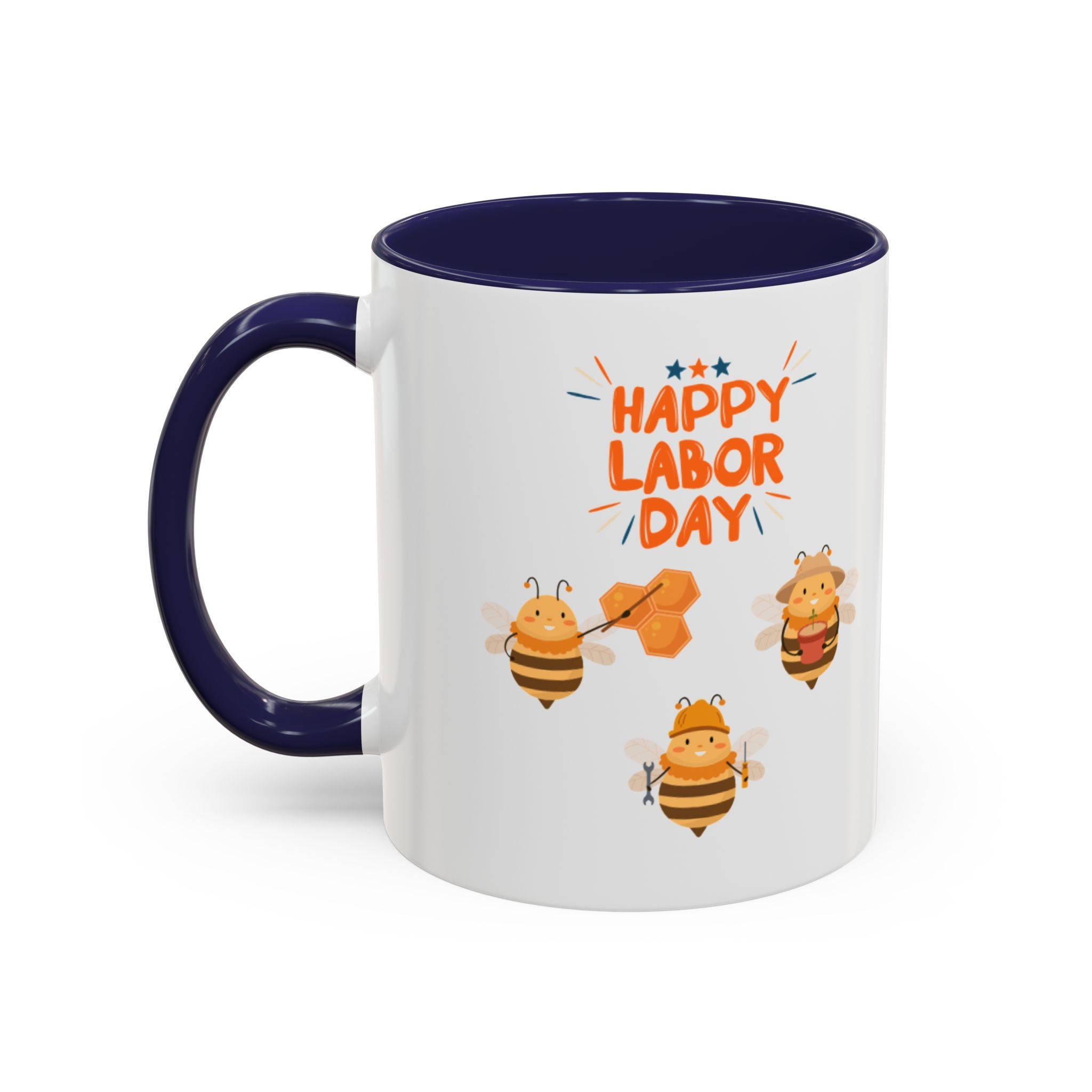 Bee Labor Day Accent Coffee Mug (11, 15oz)