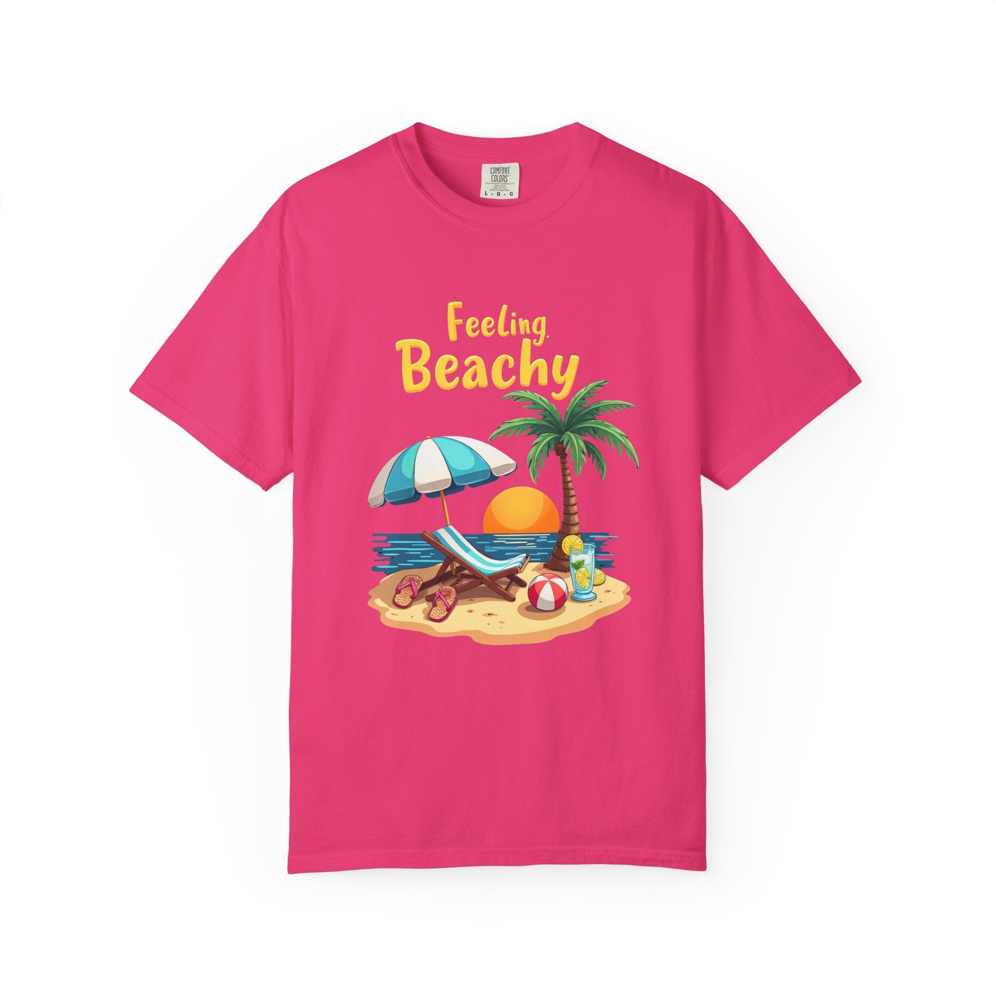 Feeling Beachy Tee, Unisex Casual Wear