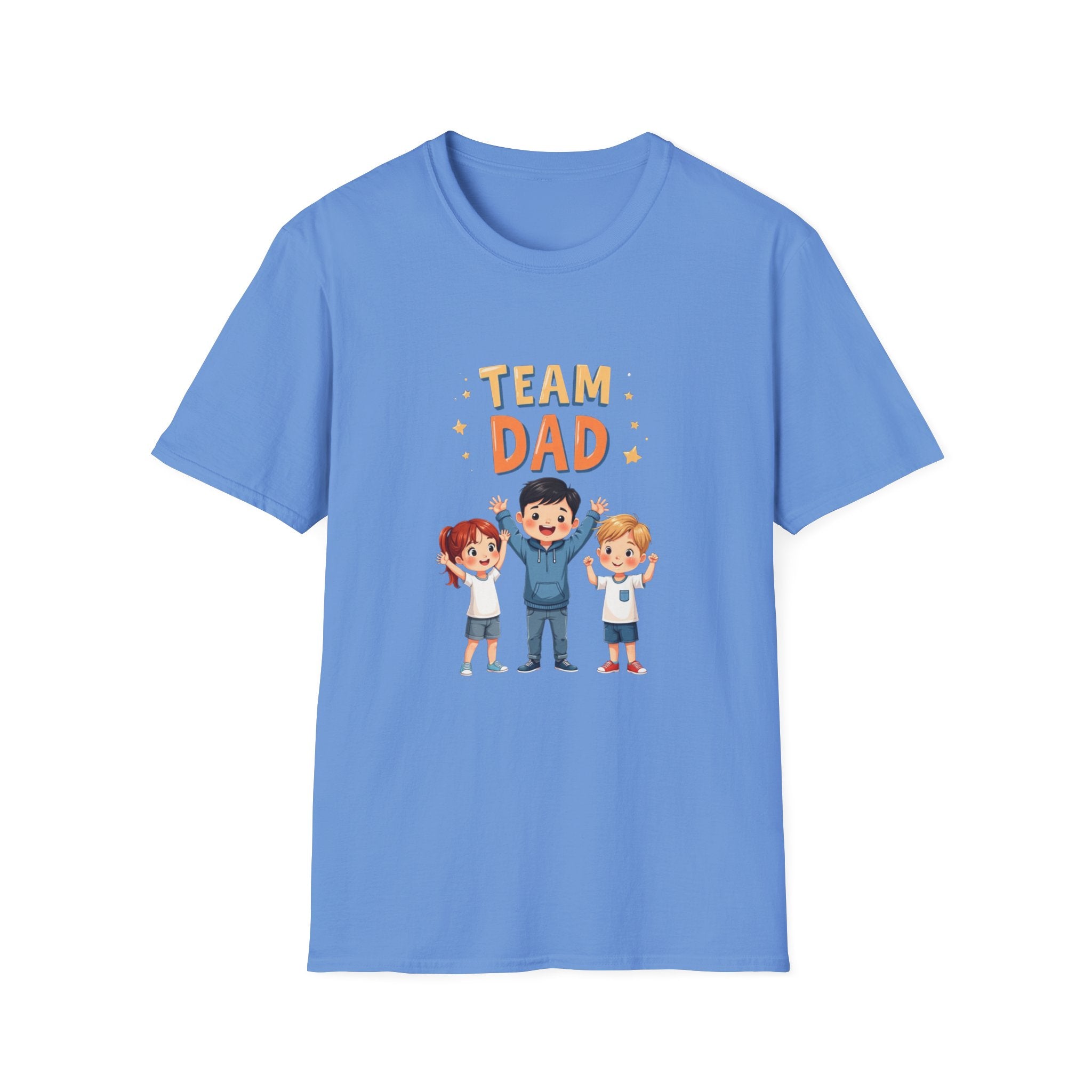 Team Dad Unisex Softstyle T-Shirt, Father's Day Gift, Family Tee, Dad Shirt, Great for Celebrations, Fun Casual Wear
