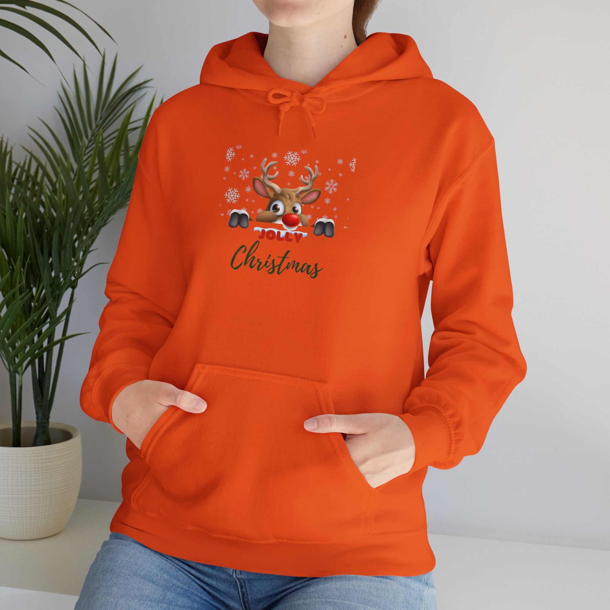 Jolly Christmas Unisex Heavy Blend™ Hooded Sweatshirt