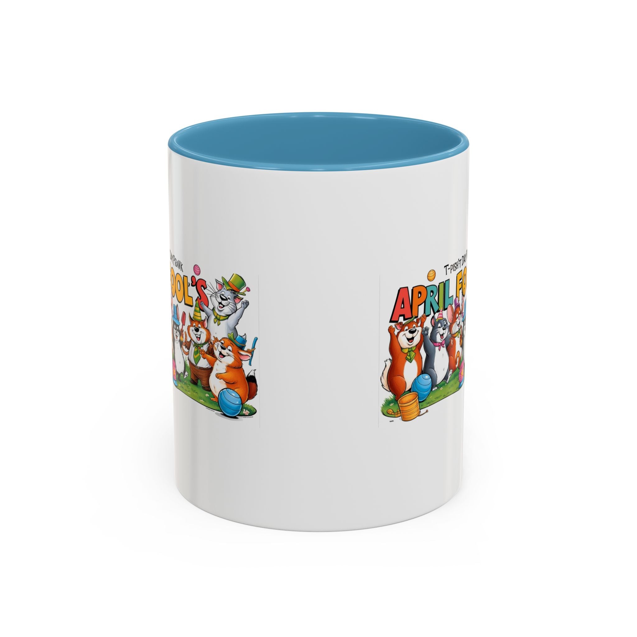 T-Pish'-T Day Prank Accent Coffee Mug