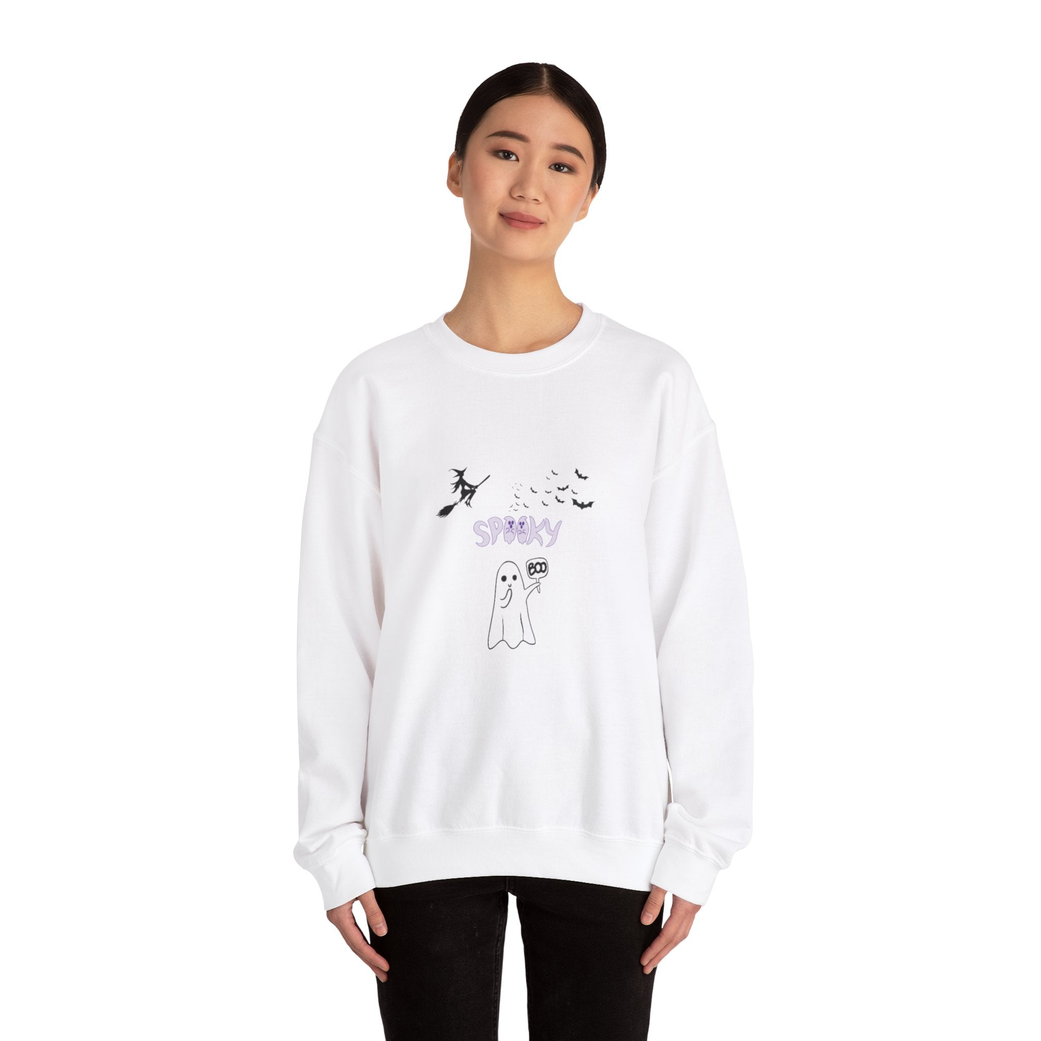 Spooky Boo Unisex Heavy Blend™ Crewneck Sweatshirt