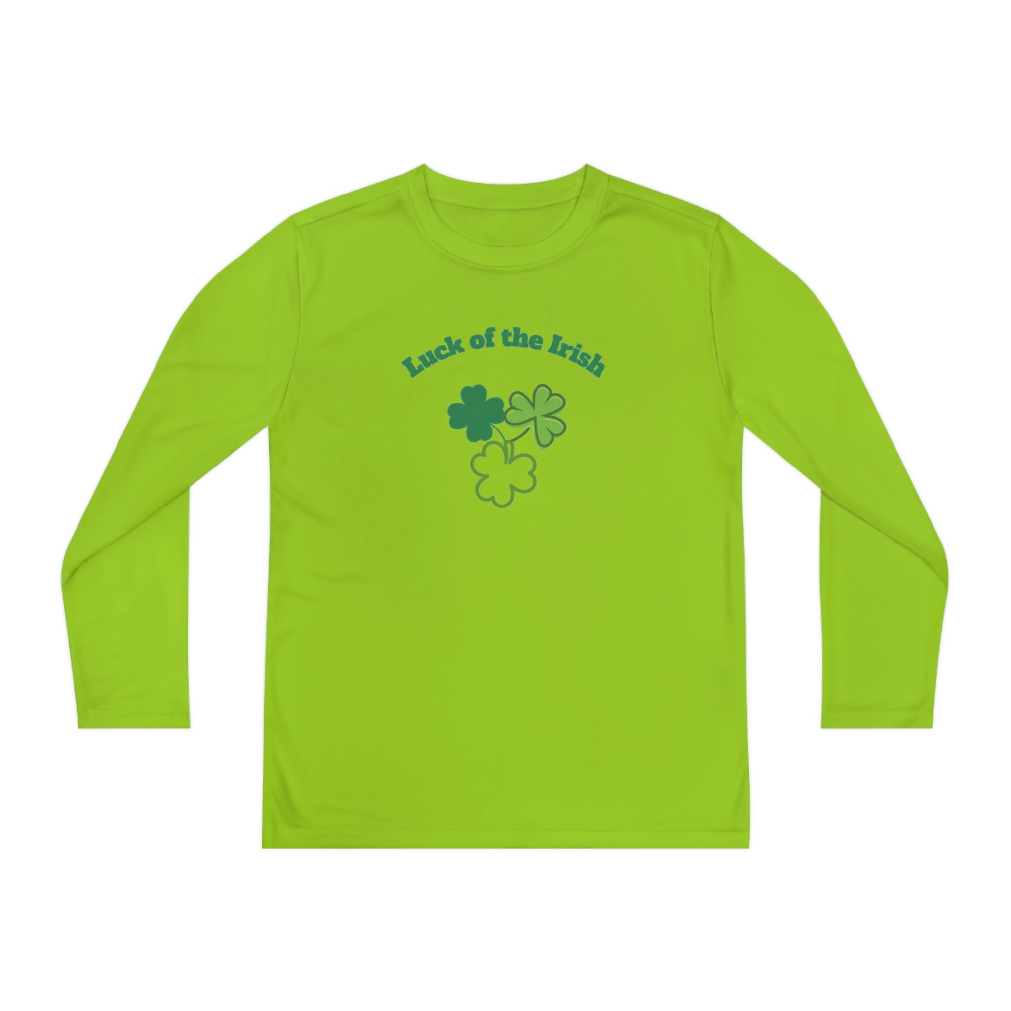 Luck Of The Irish Youth Long Sleeve Competitor Tee