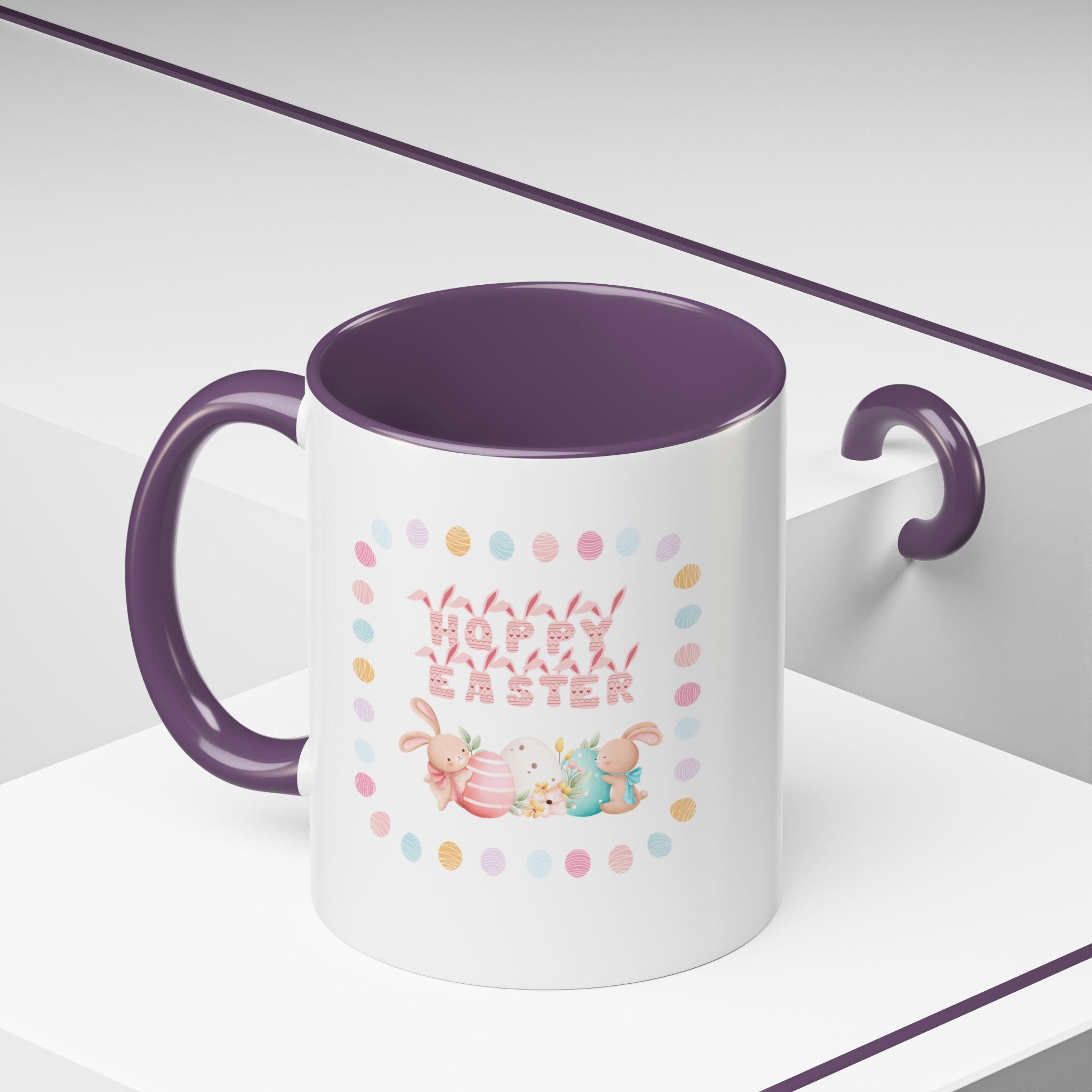 Hoppy Easter Accent Coffee Mug - 11oz & 15oz