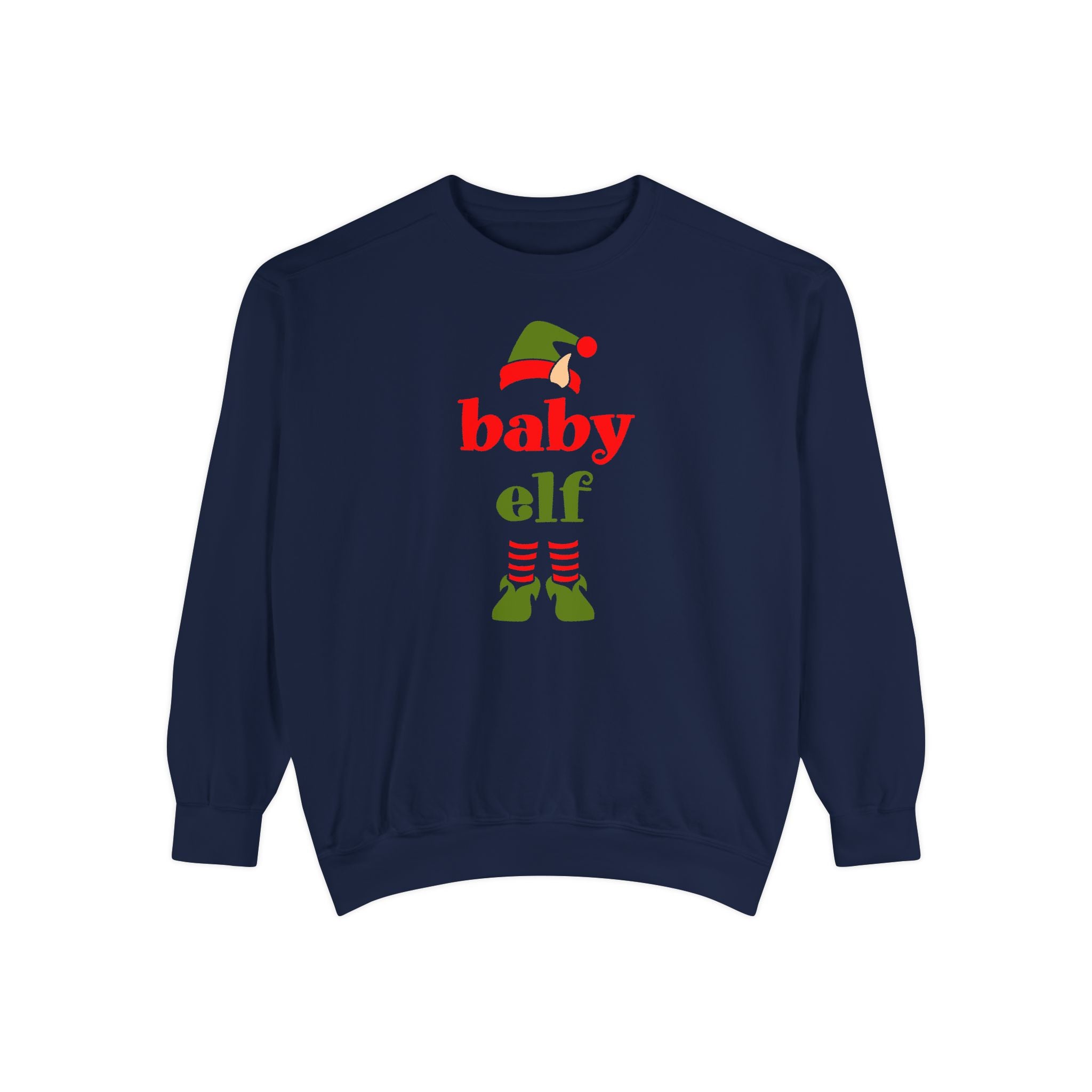 Baby Elf Unisex Garment-Dyed Sweatshirt