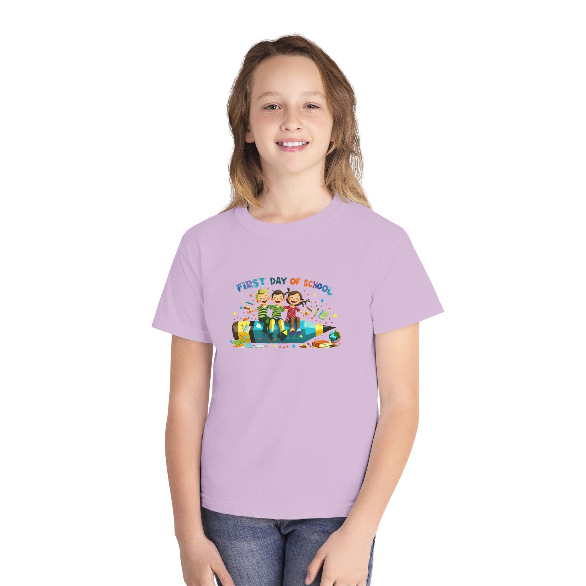 First Day of School Youth Midweight Tee