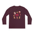Merry Christmas Crew Youth Long Sleeve Competitor Tee