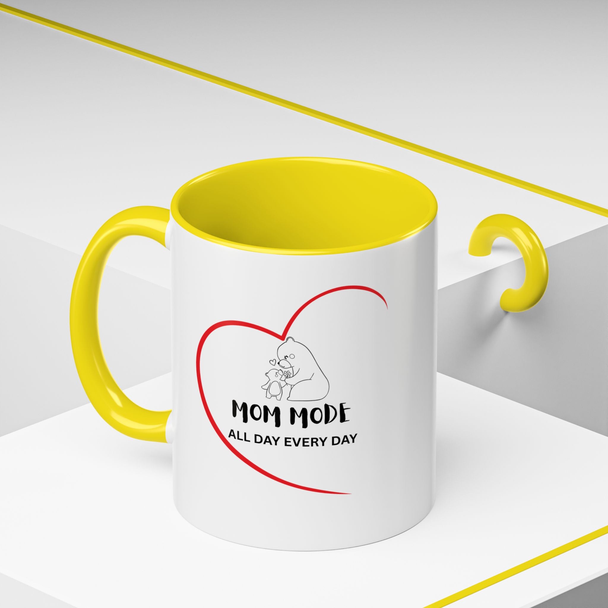 Mom Mode Coffee Mug - 11/15oz Accent Mug