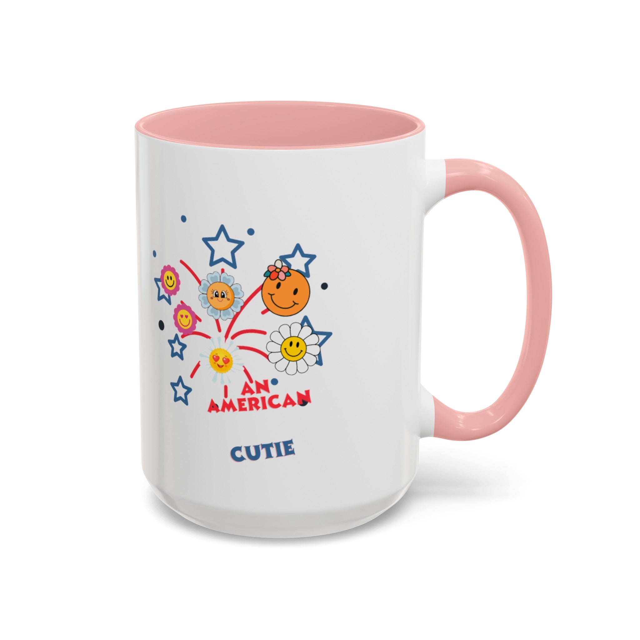 An American Cutie Accent Coffee Mug (11, 15oz)