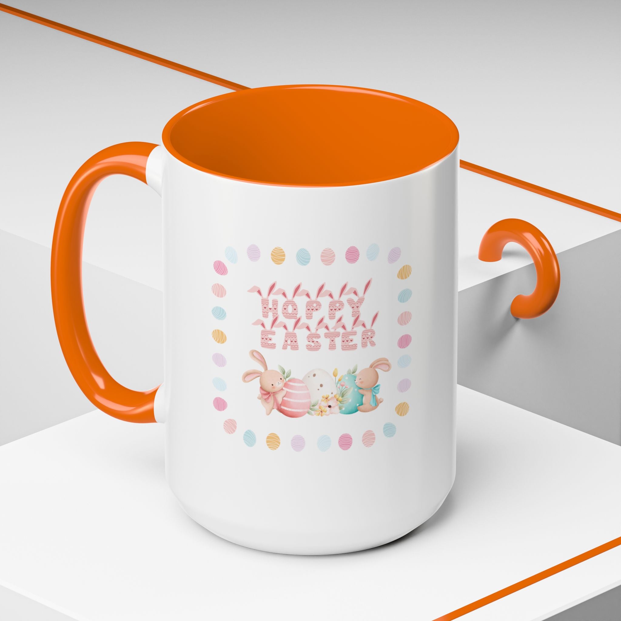 Hoppy Easter Accent Coffee Mug - 11oz & 15oz