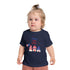 Happy 4th Of July Gnome Baby Short Sleeve T-Shirt