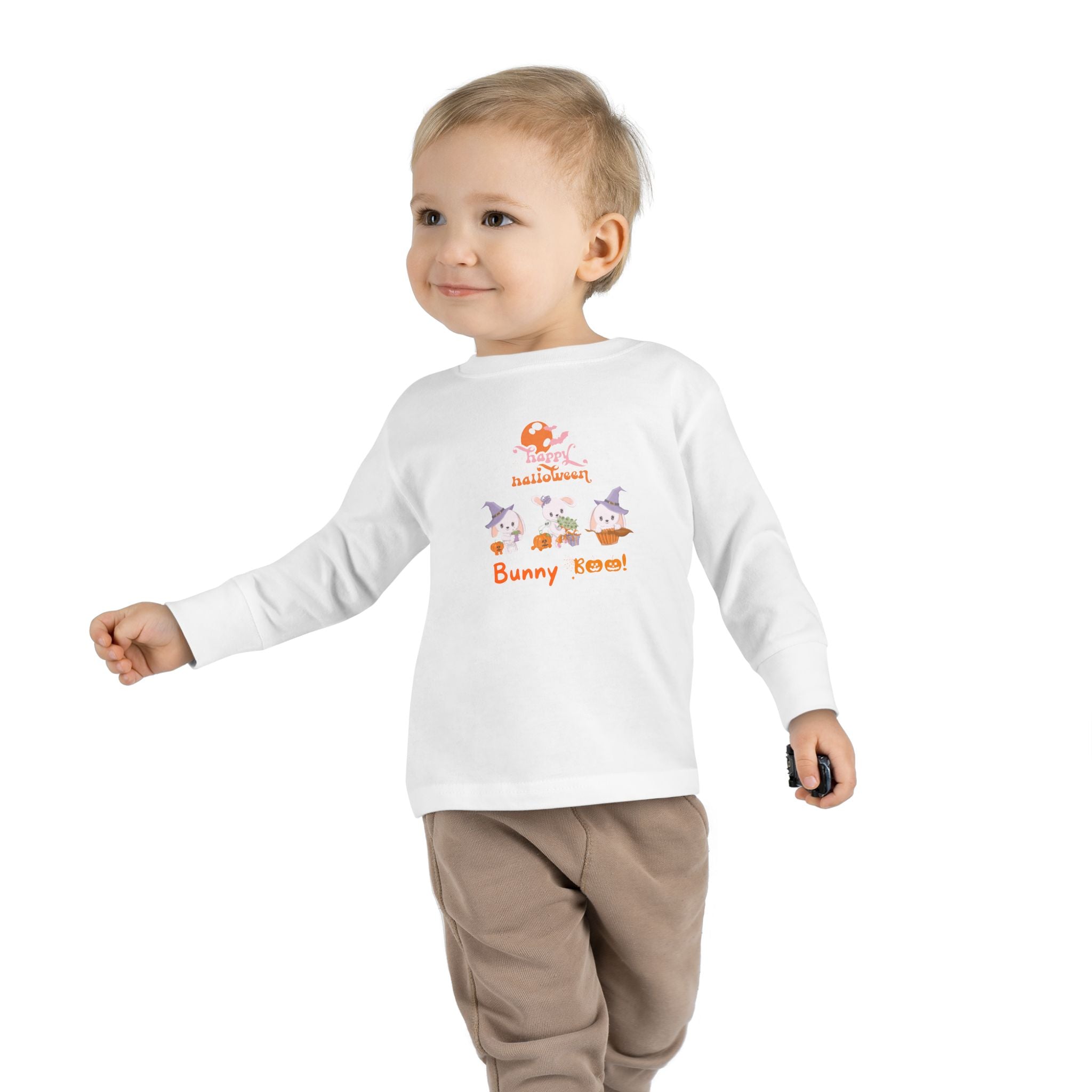 Bunny Boo Toddler Long Sleeve Tee