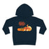 Happy Thanksgiving Turkey Toddler Pullover Fleece Hoodie