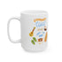 Summertime Fun Ceramic Mug, (11oz, 15oz)