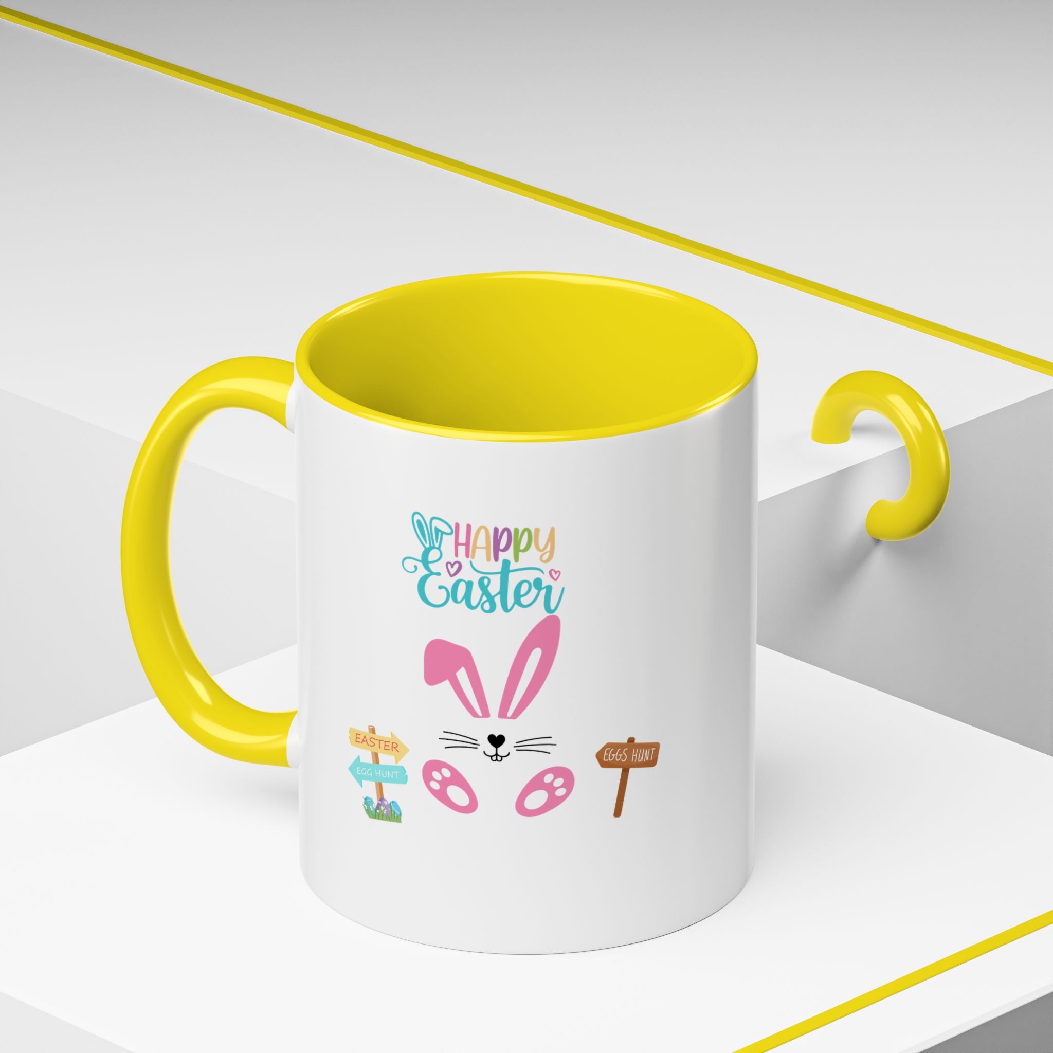 Follow Me To Hunt Accent Coffee Mug - 11oz & 15oz