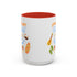 Summertime Fun Accent Coffee Mug (11, 15oz)