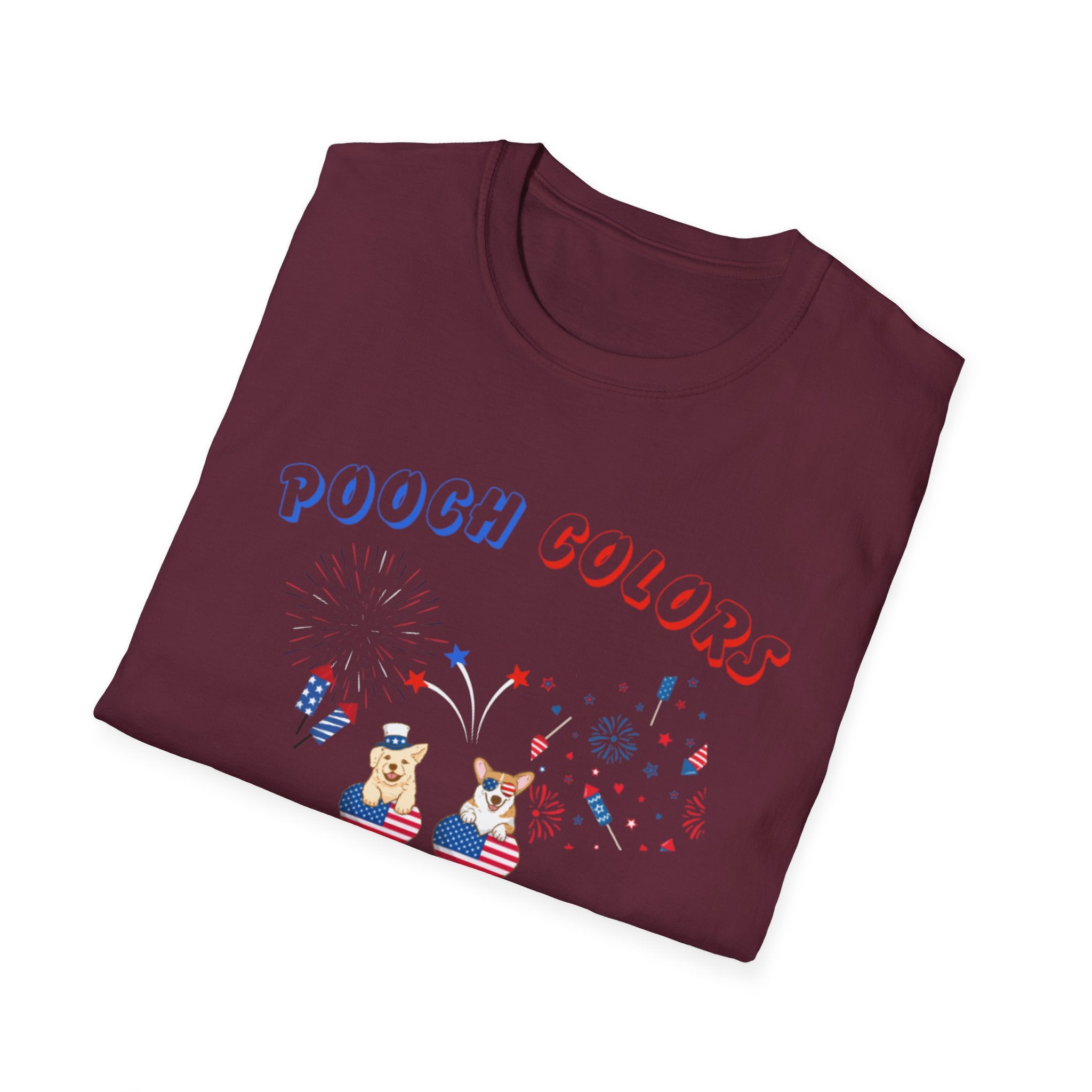 Pooch Colors Unisex Softstyle T-Shirt