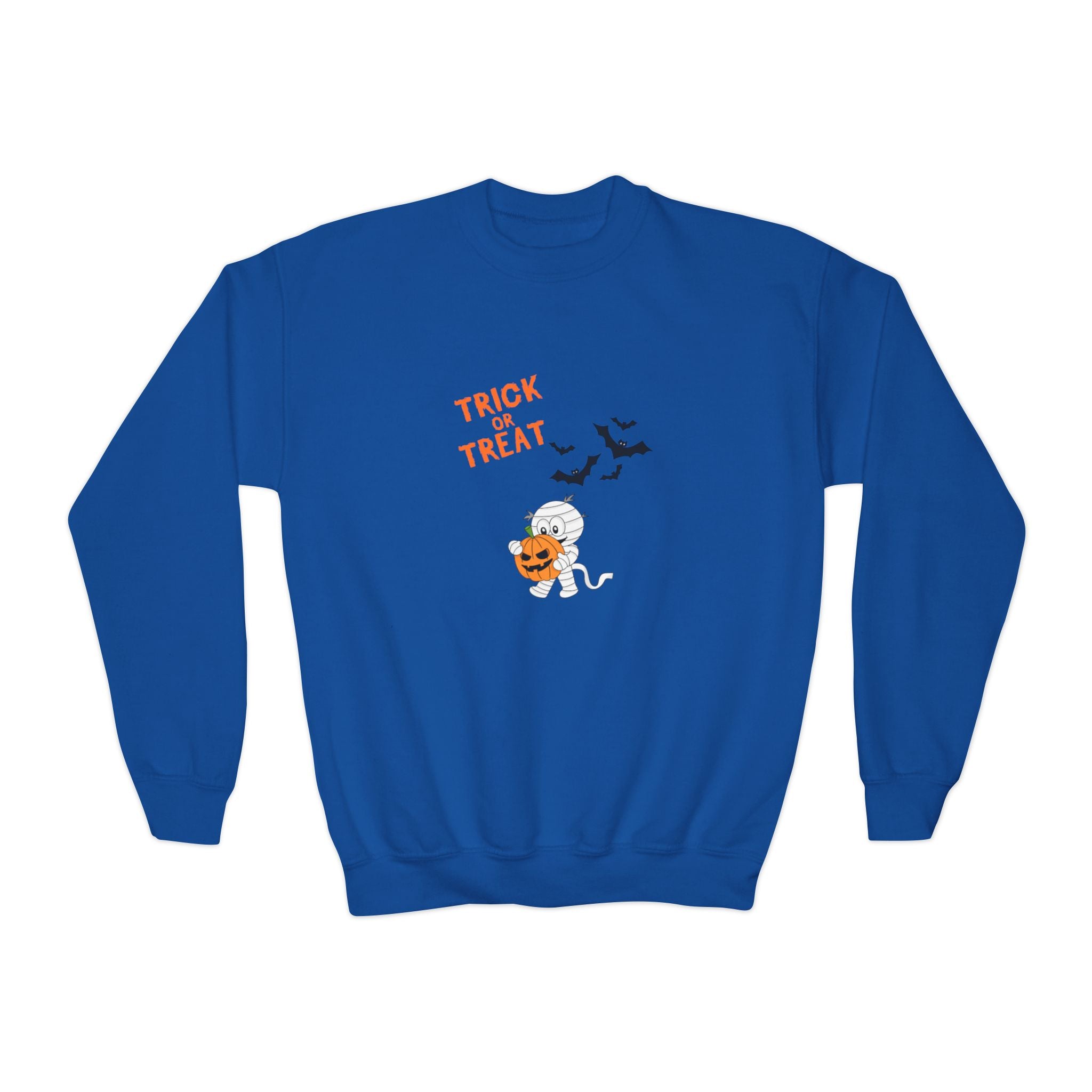 Merry Halloween Youth Crewneck Sweatshirt