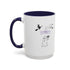 Spooky Boo Accent Coffee Mug (11, 15oz)