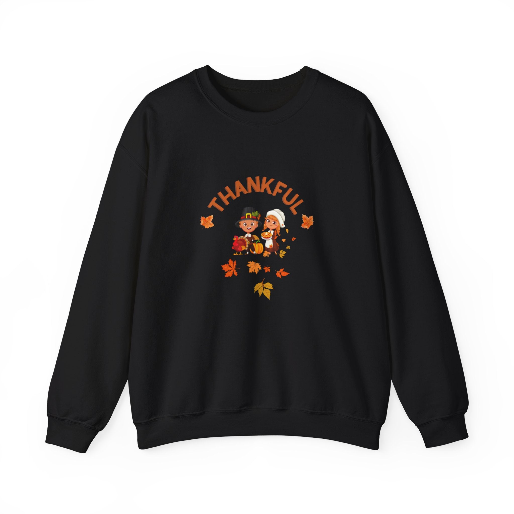 Pilgrims Turkey Day Unisex Heavy Blend™ Crewneck Sweatshirt