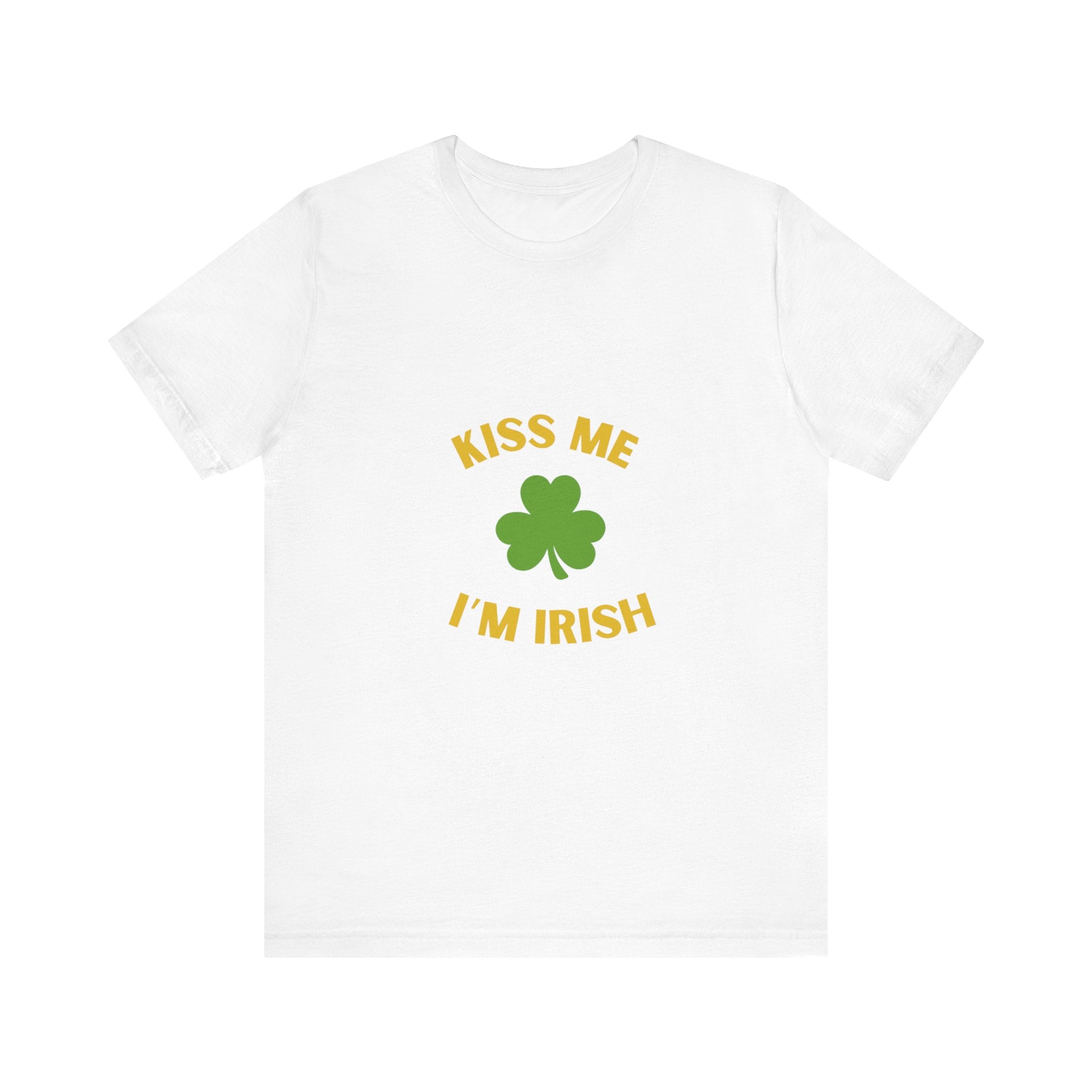 Kiss Me I'm Irish Unisex Jersey Short Sleeve Tee