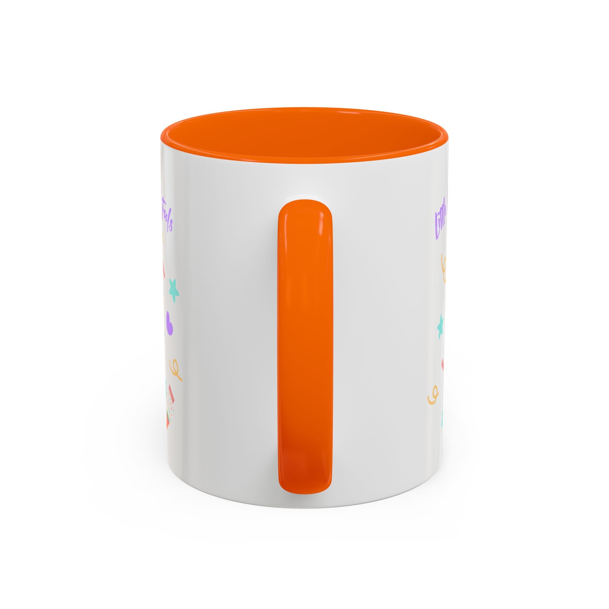 Little Miss April Fool's  Day Accent Coffee Mug - Fun & Whimsical 11oz/15oz