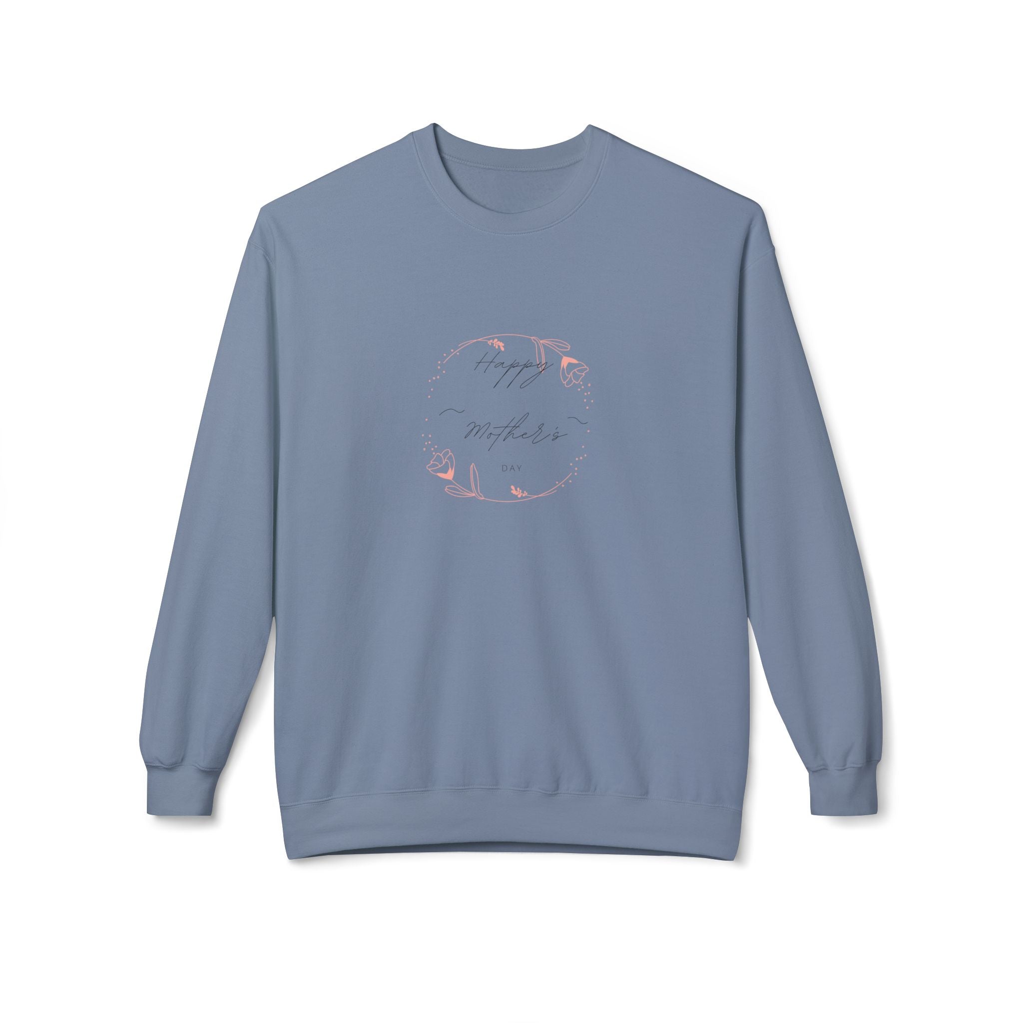 Happy Mom's Day Fleece Crewneck Sweatshirt