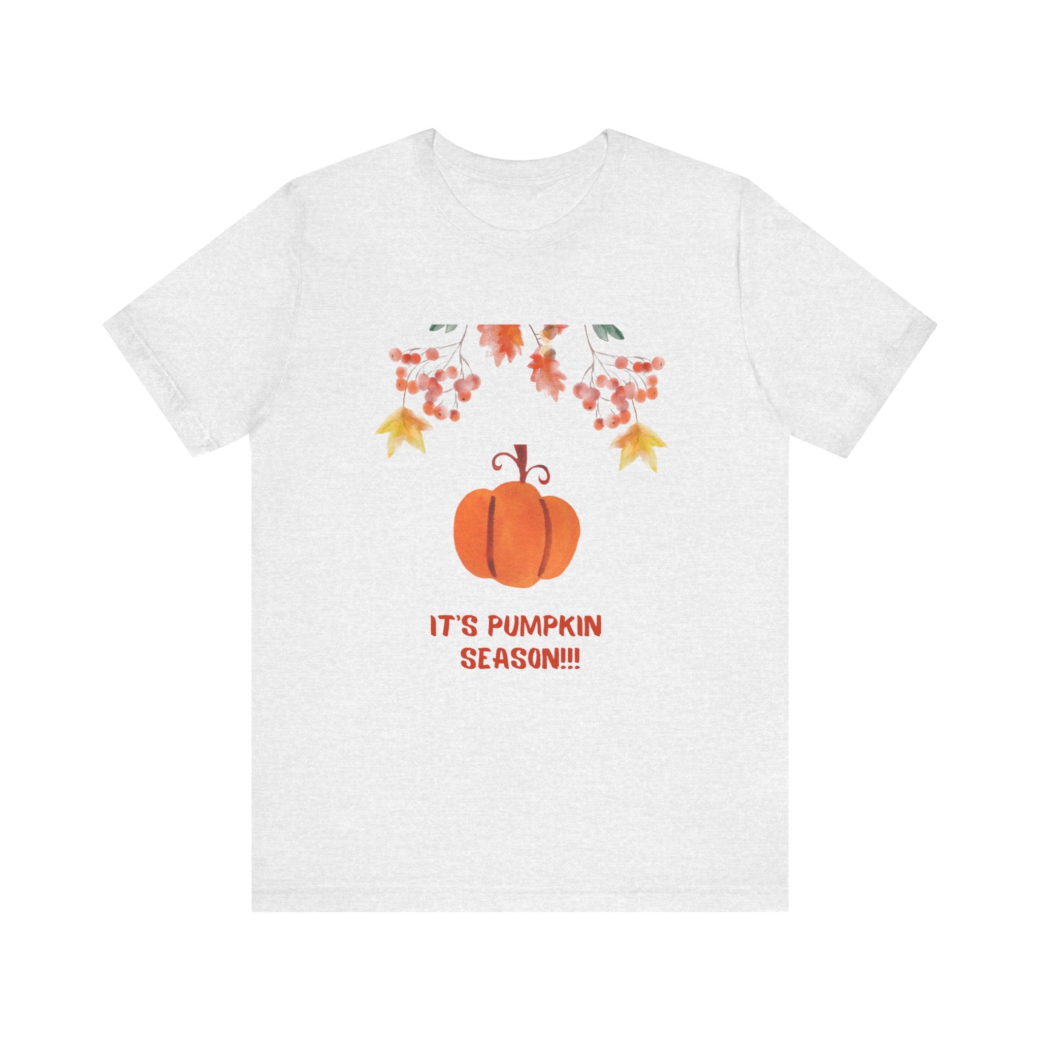 Pumpkin Season Unisex Jersey Short Sleeve Tee