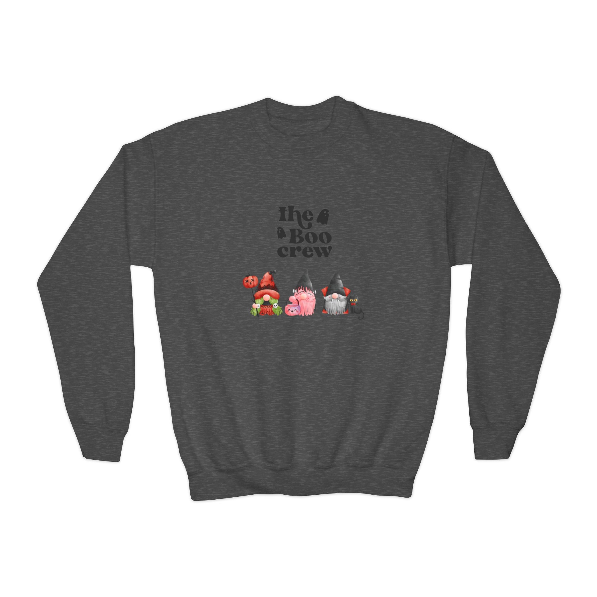 The Boo Crew .Youth Crewneck Sweatshirt