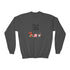 The Boo Crew .Youth Crewneck Sweatshirt