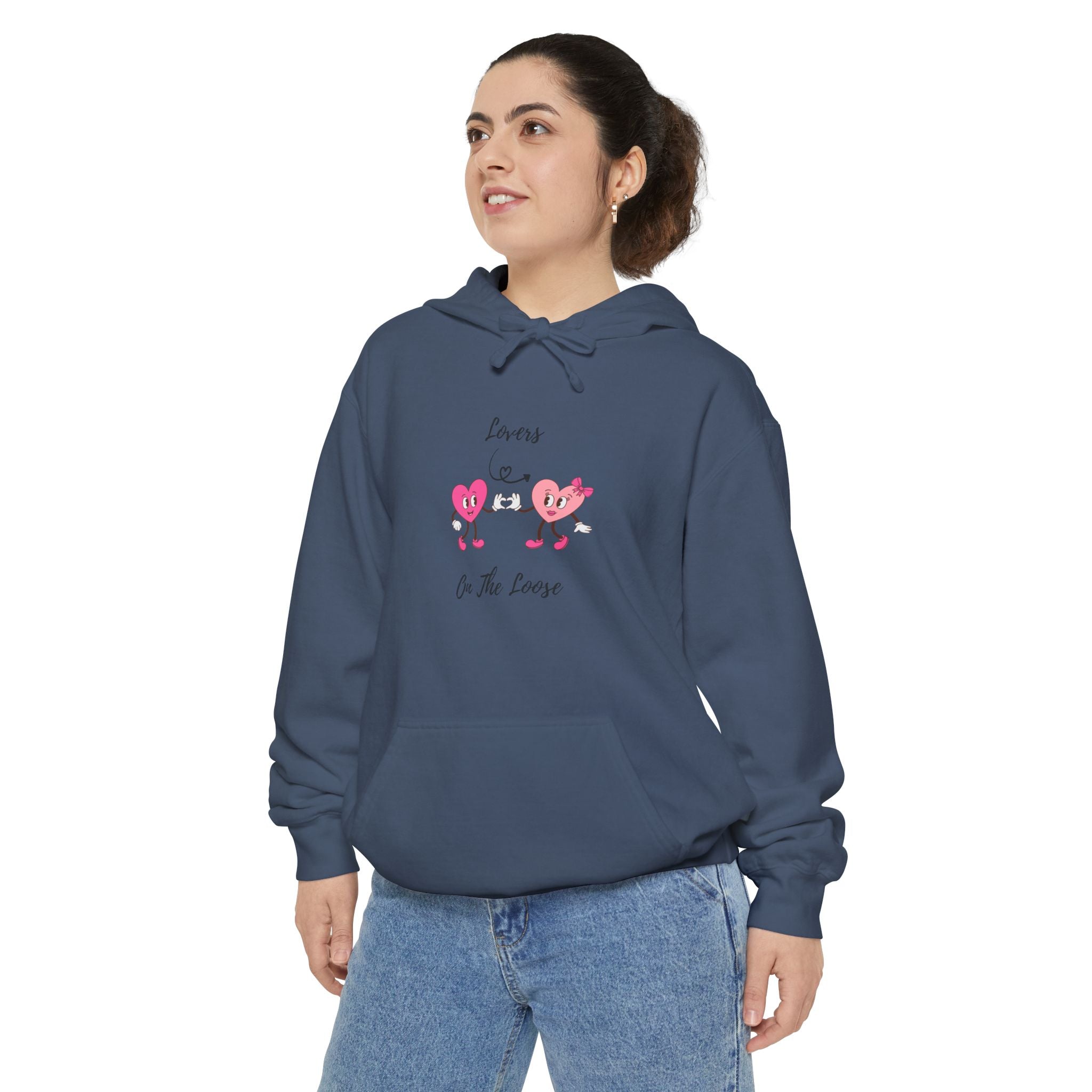 Lovers On The Loose Unisex Garment-Dyed Hoodie