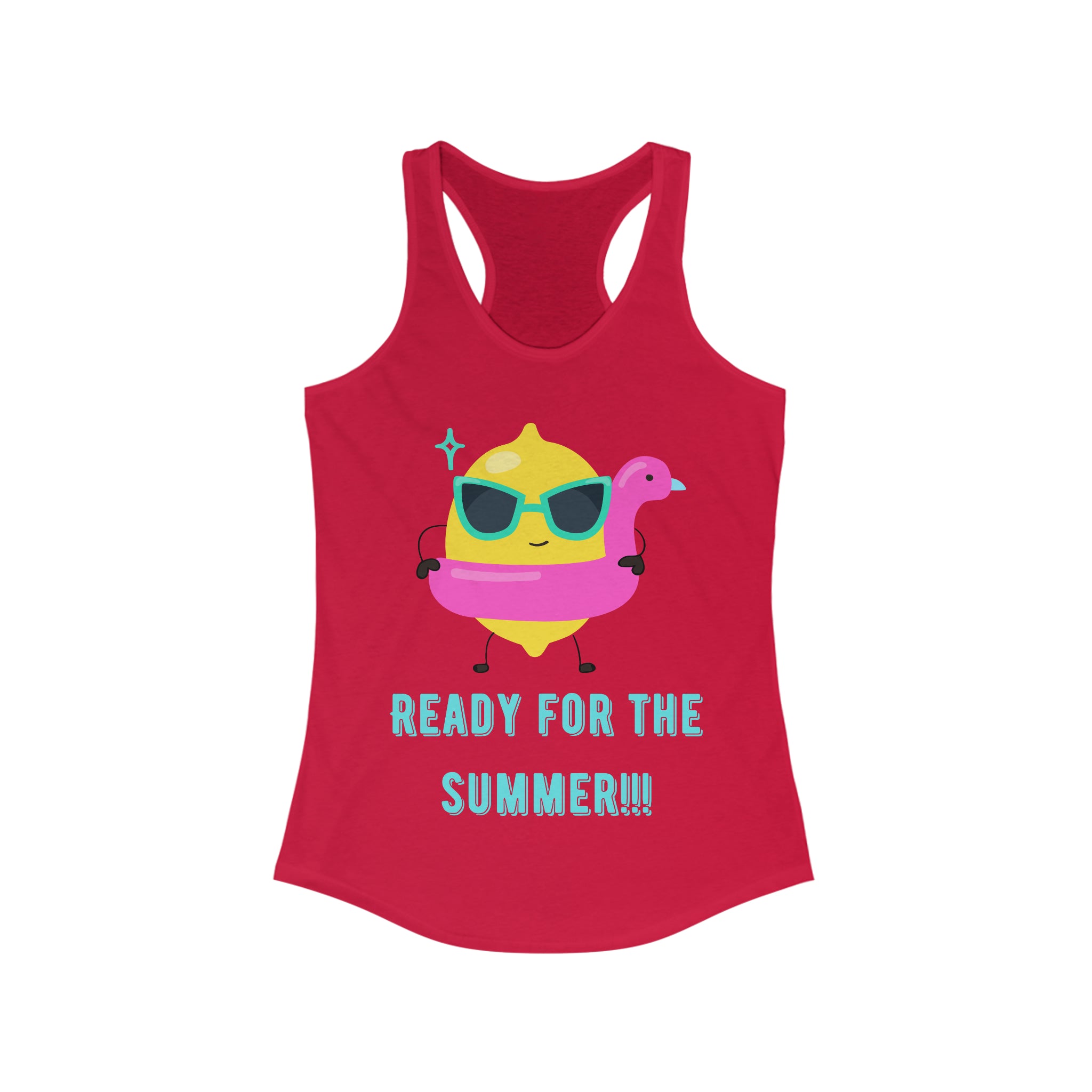 Ready For The Summer Women's Ideal Racerback Tank