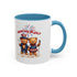 Happy 4th of July Teddy Bear Couple Coffee Mug