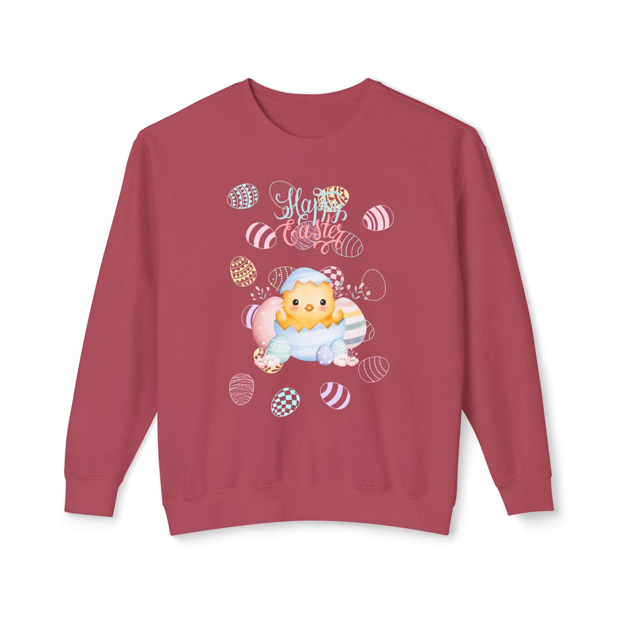 Chick Happy Easter Crewneck Sweatshirt