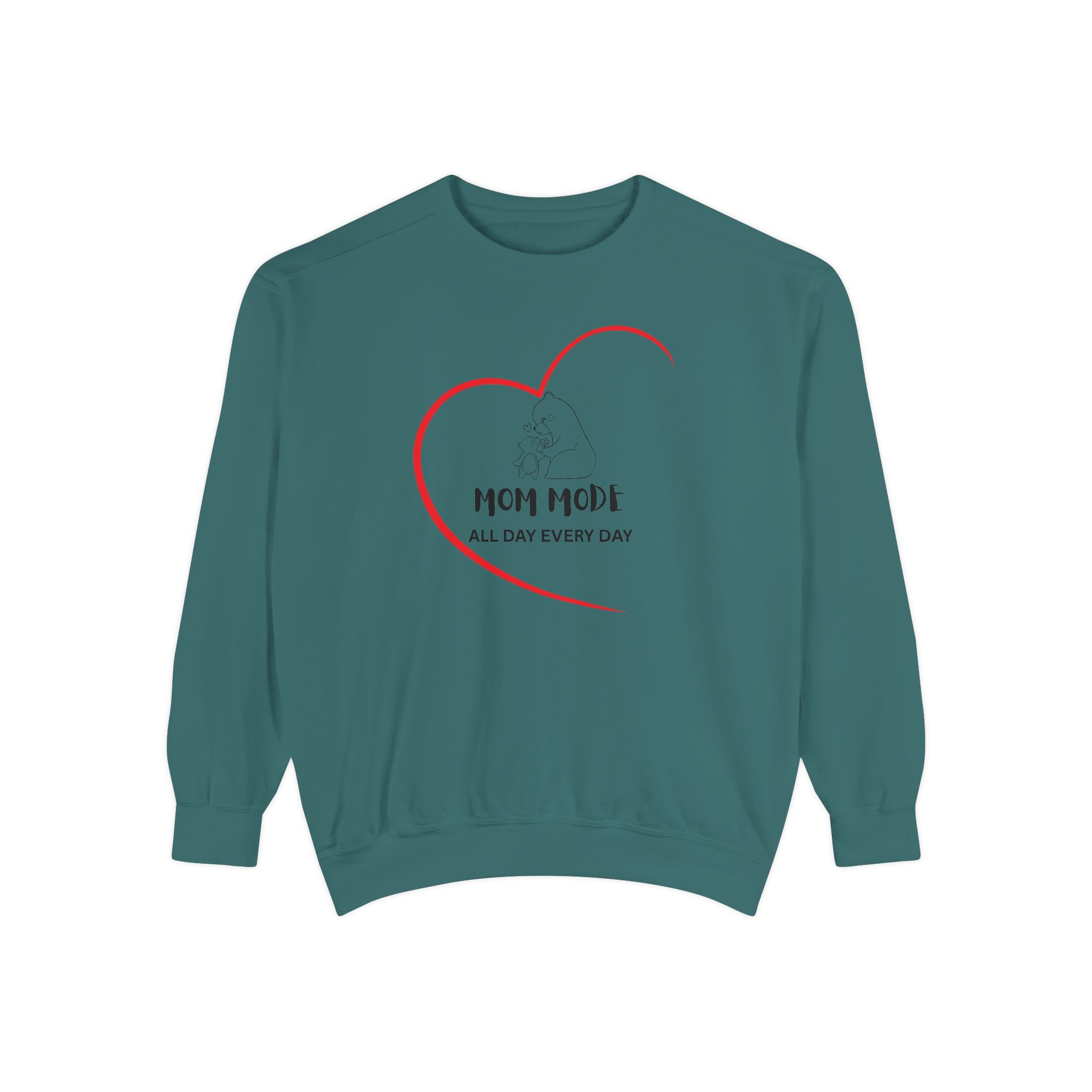 Mom Mode Garment-Dyed Sweatshirt