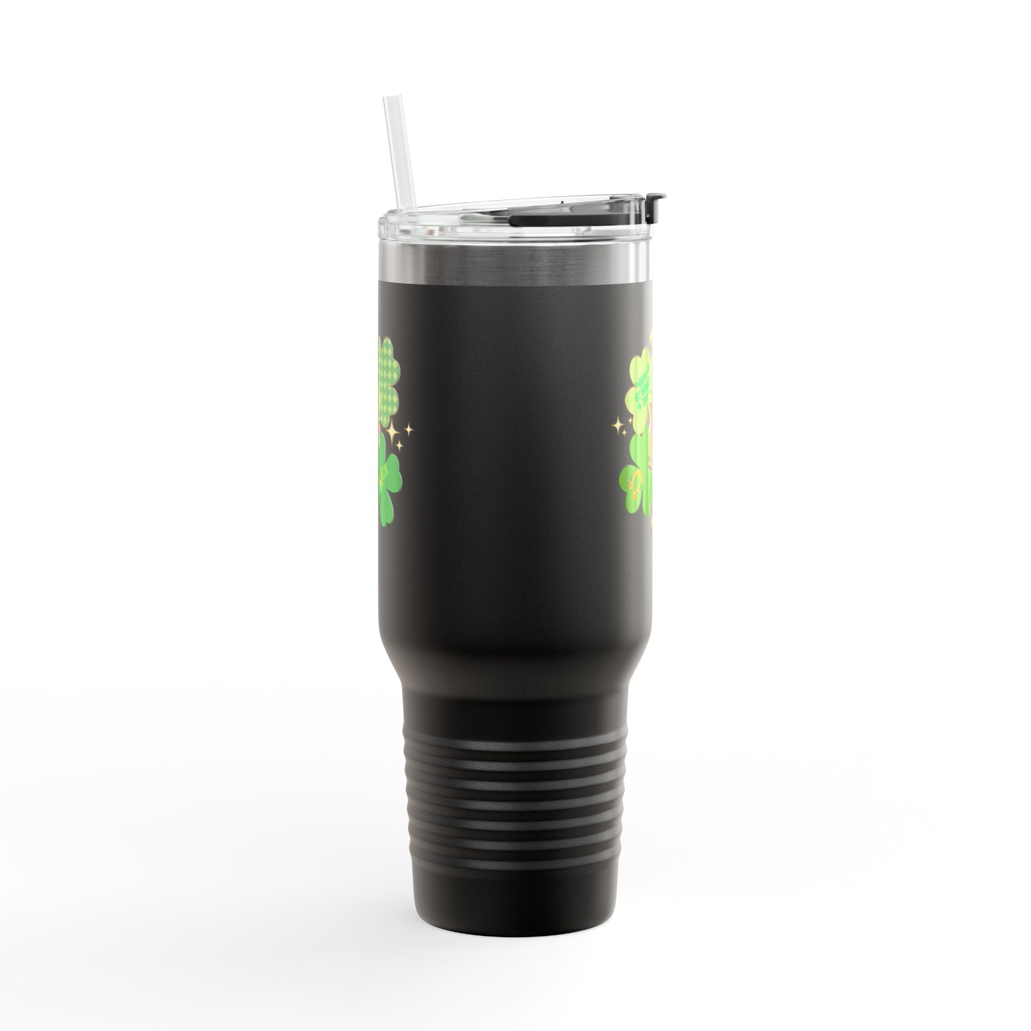 Retro St. Paddy's Day Insulated Travel Mug