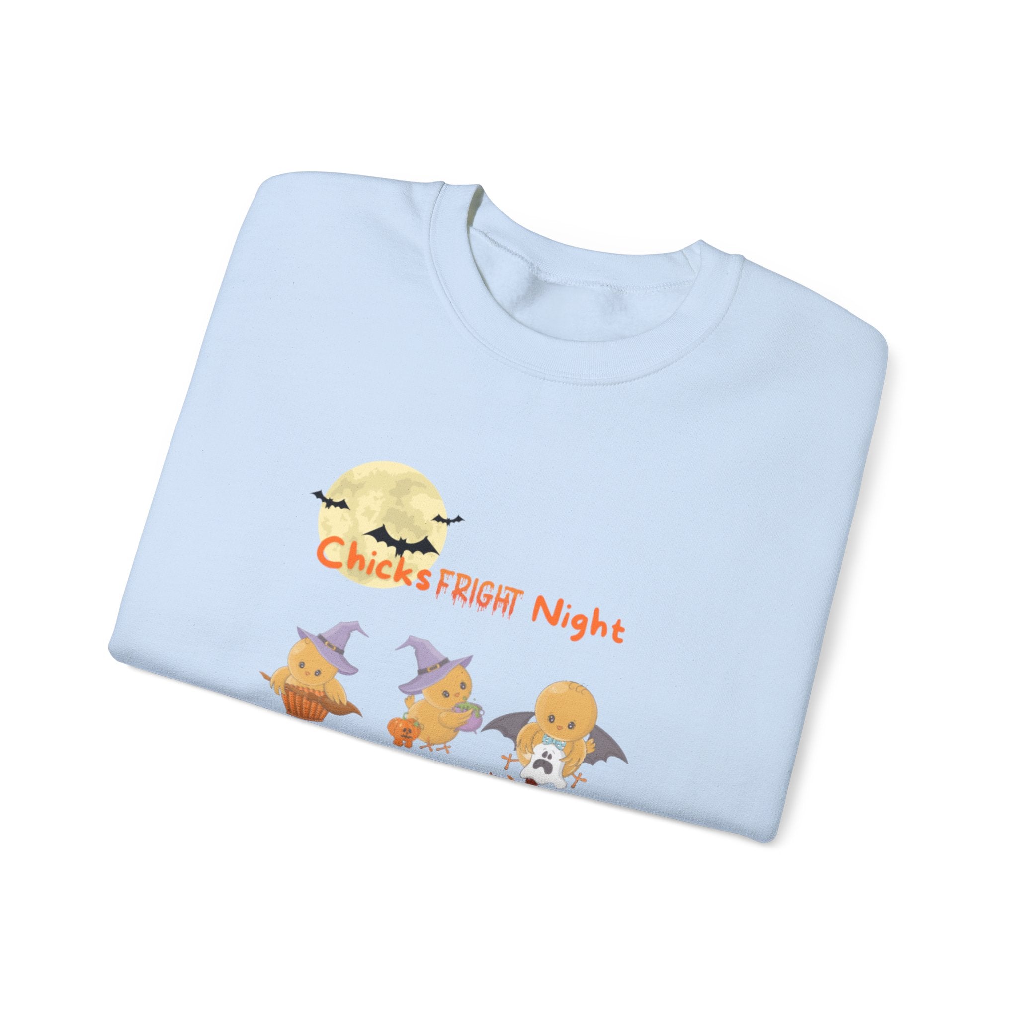 Chicks Fright Night Unisex Heavy Blend™ Crewneck Sweatshirt