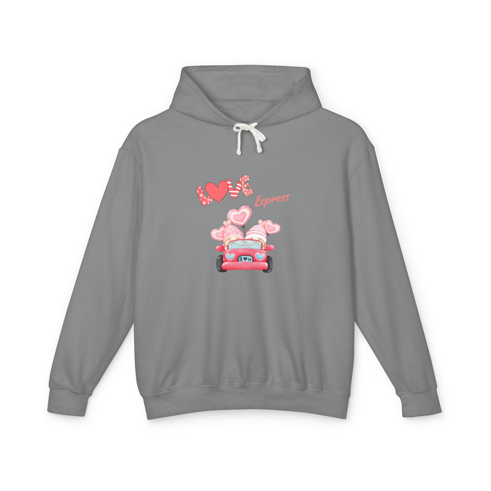 Love Express Unisex Lightweight Hooded Sweatshirt