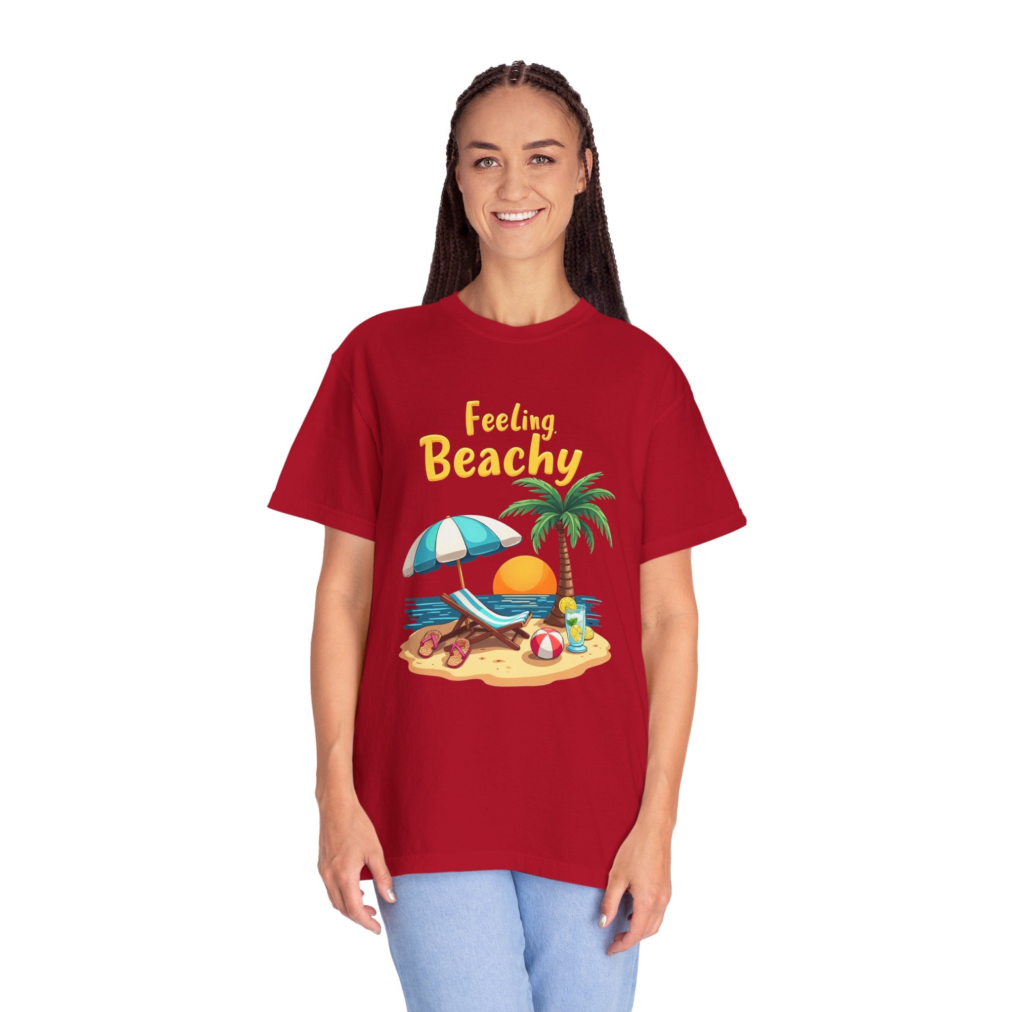 Feeling Beachy Tee, Unisex Casual Wear