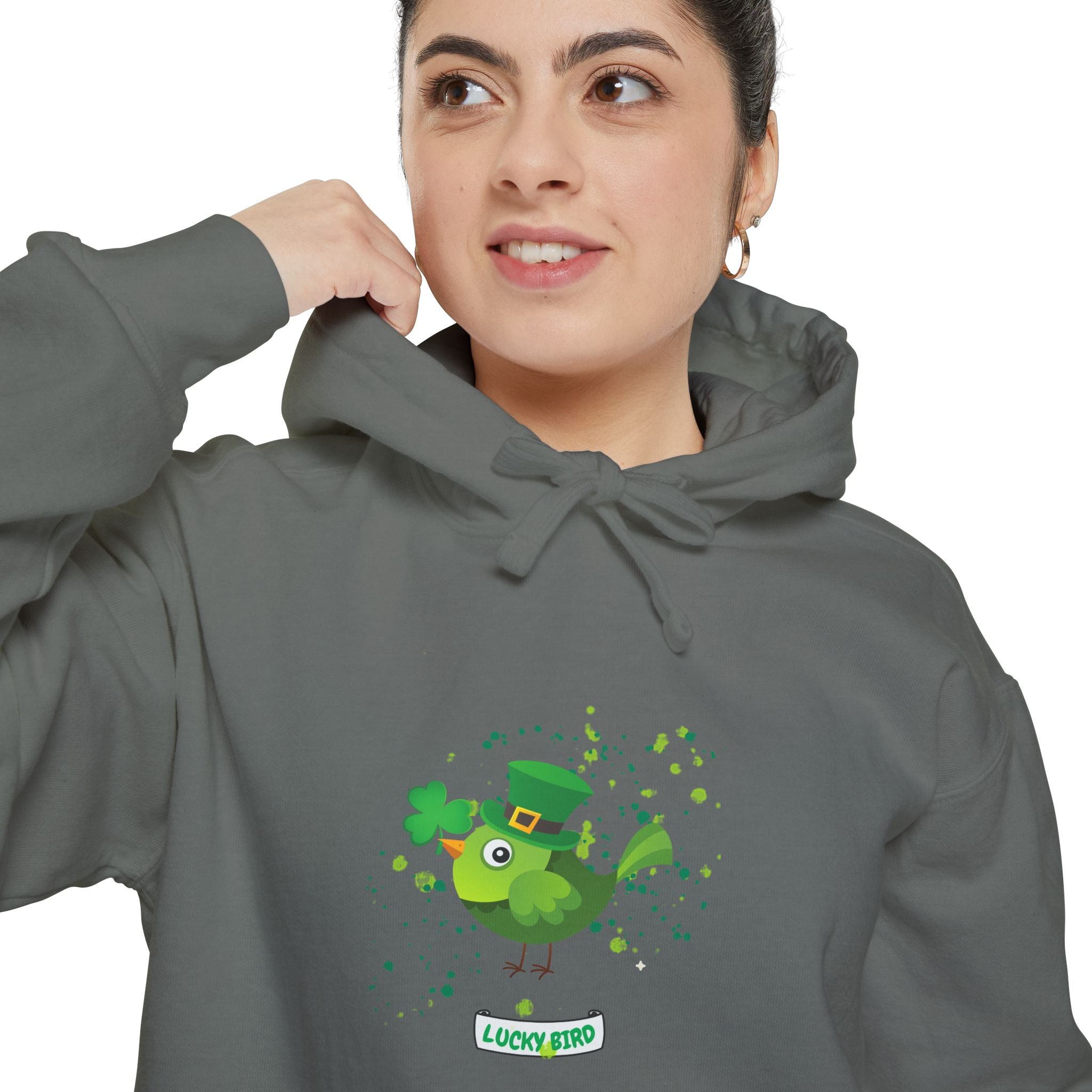 Lucky Bird Charm Hoodie