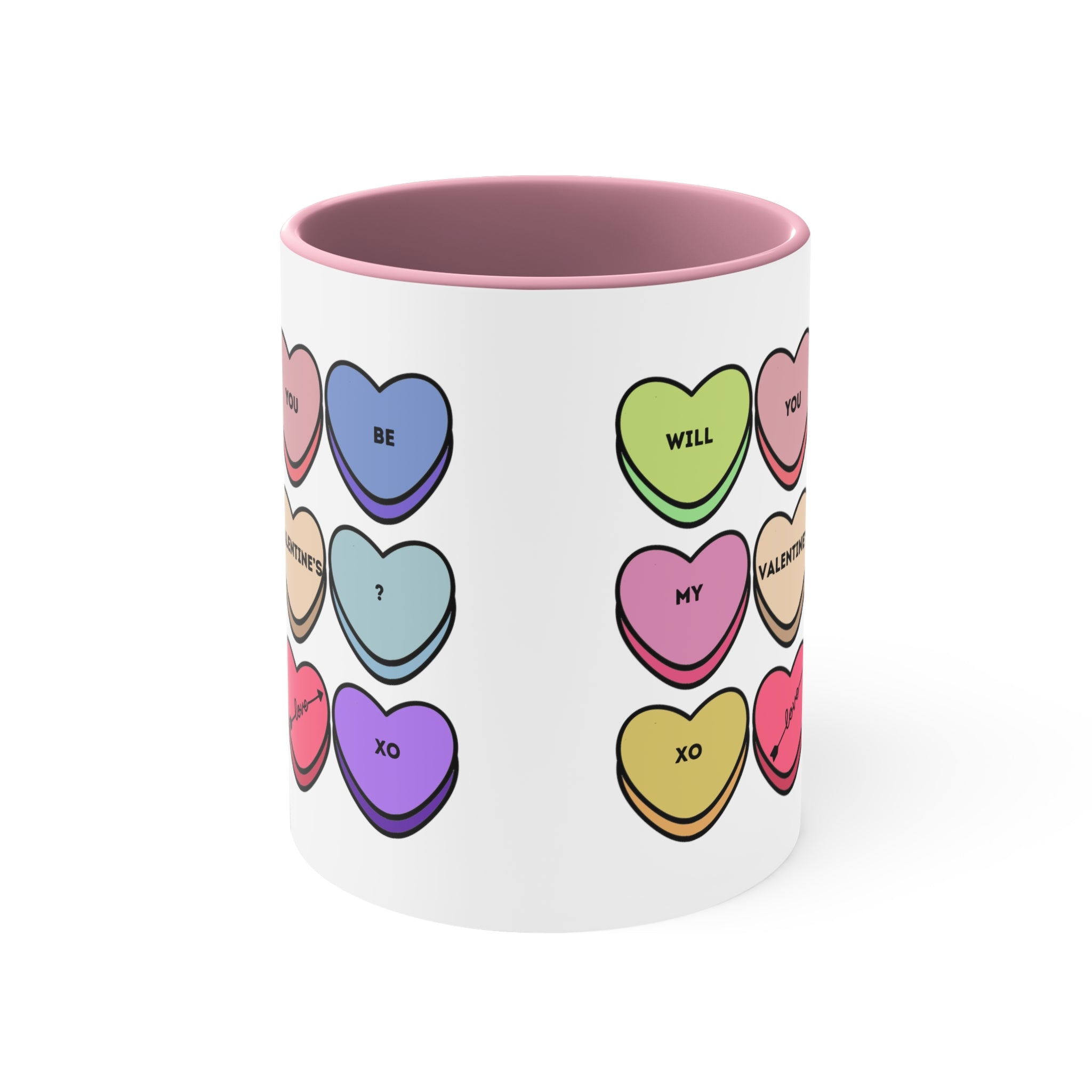 Will You Be My Valentine? Accent Coffee Mug, 11oz