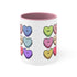 Will You Be My Valentine? Accent Coffee Mug, 11oz