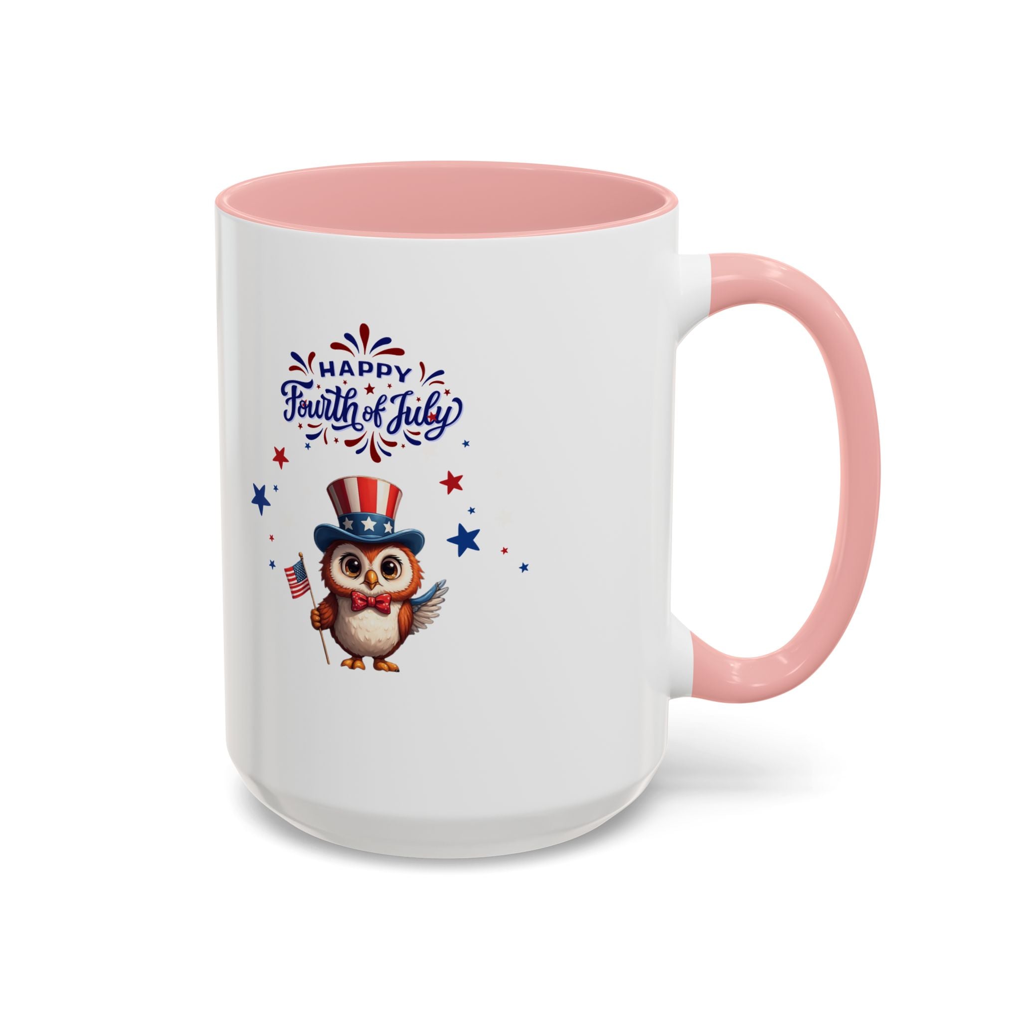 American Eagle Happy 4th of July Coffee Mug