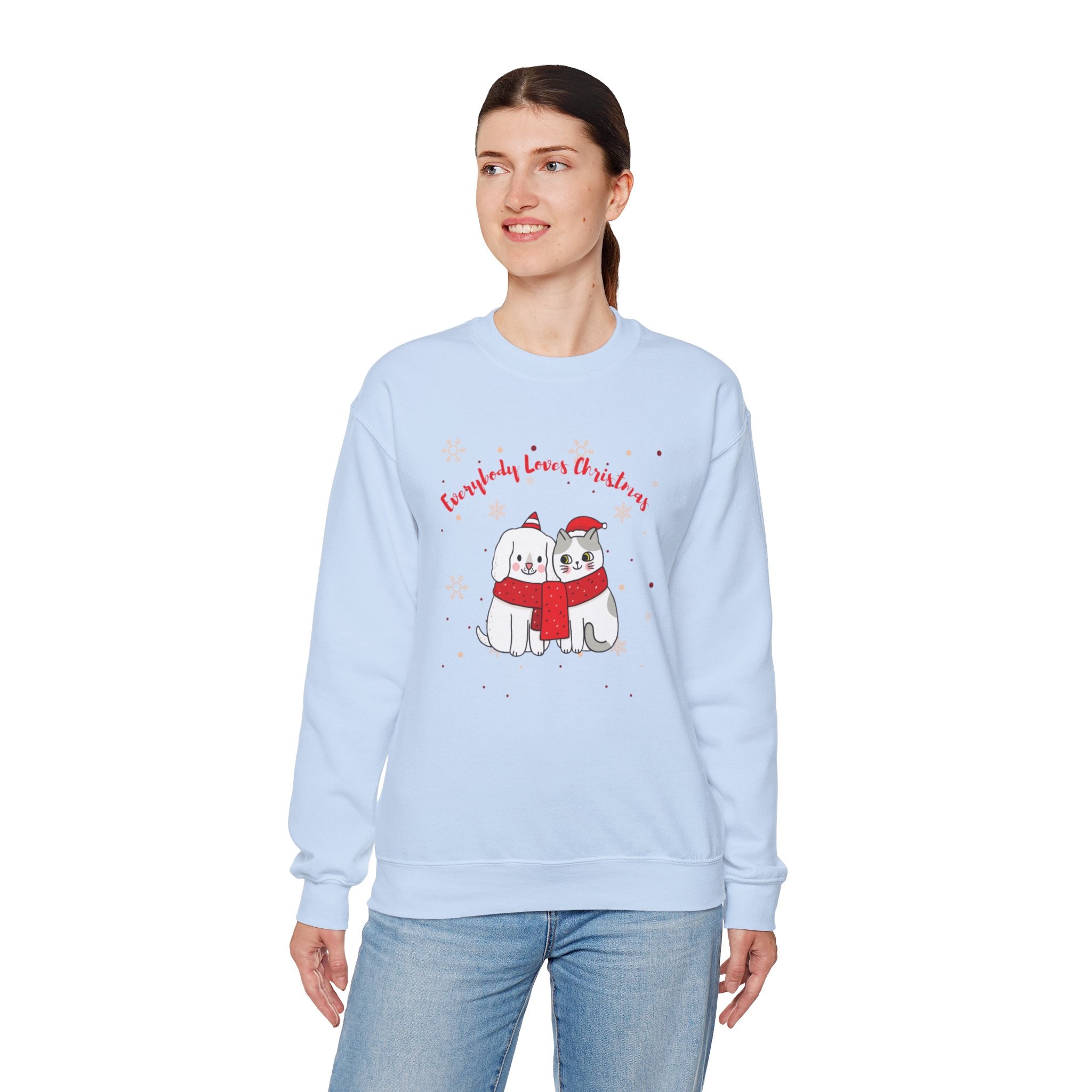 Everybody Loves Christmas Unisex Heavy Blend™ Crewneck Sweatshirt