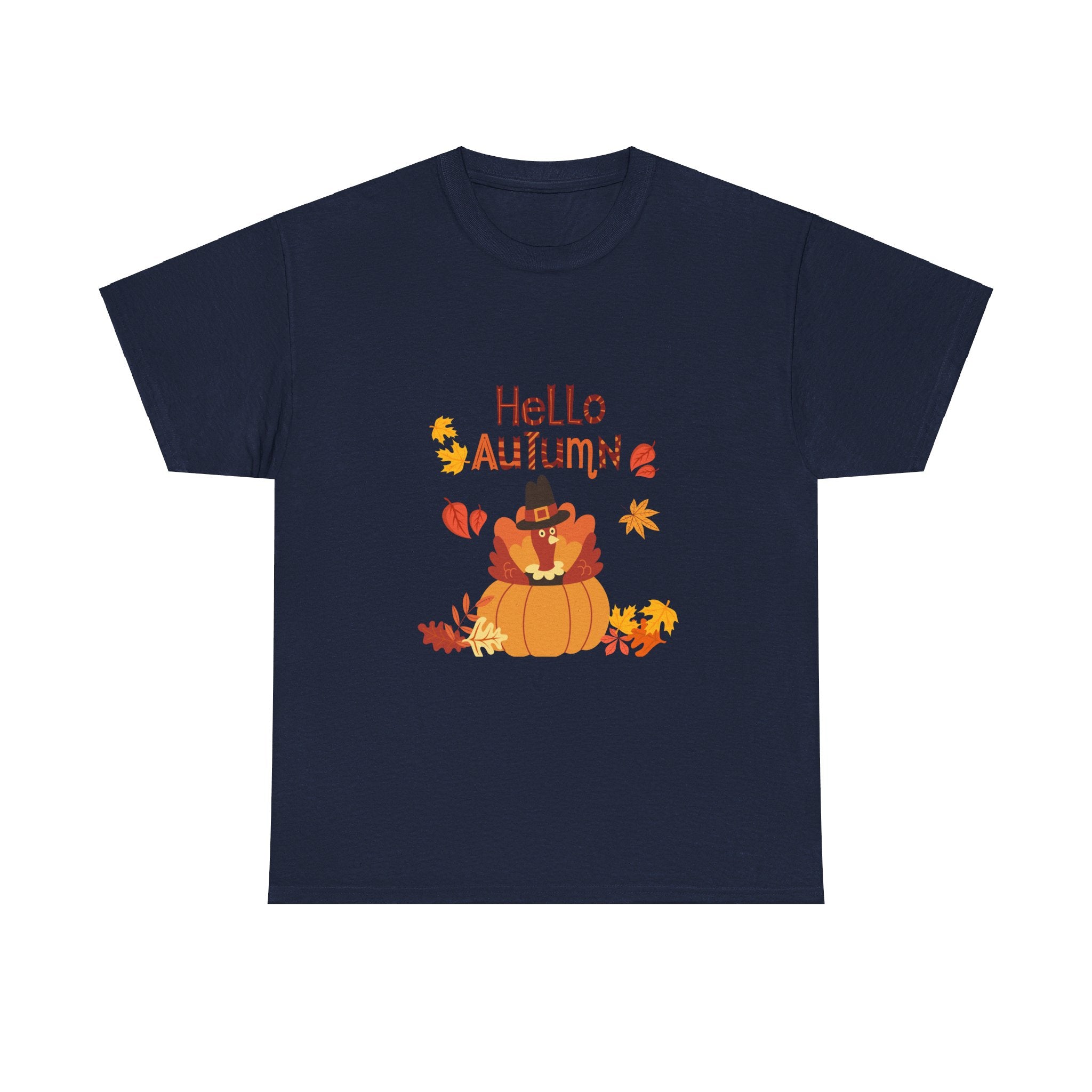 Hello Autumn Unisex Heavy Cotton Tee