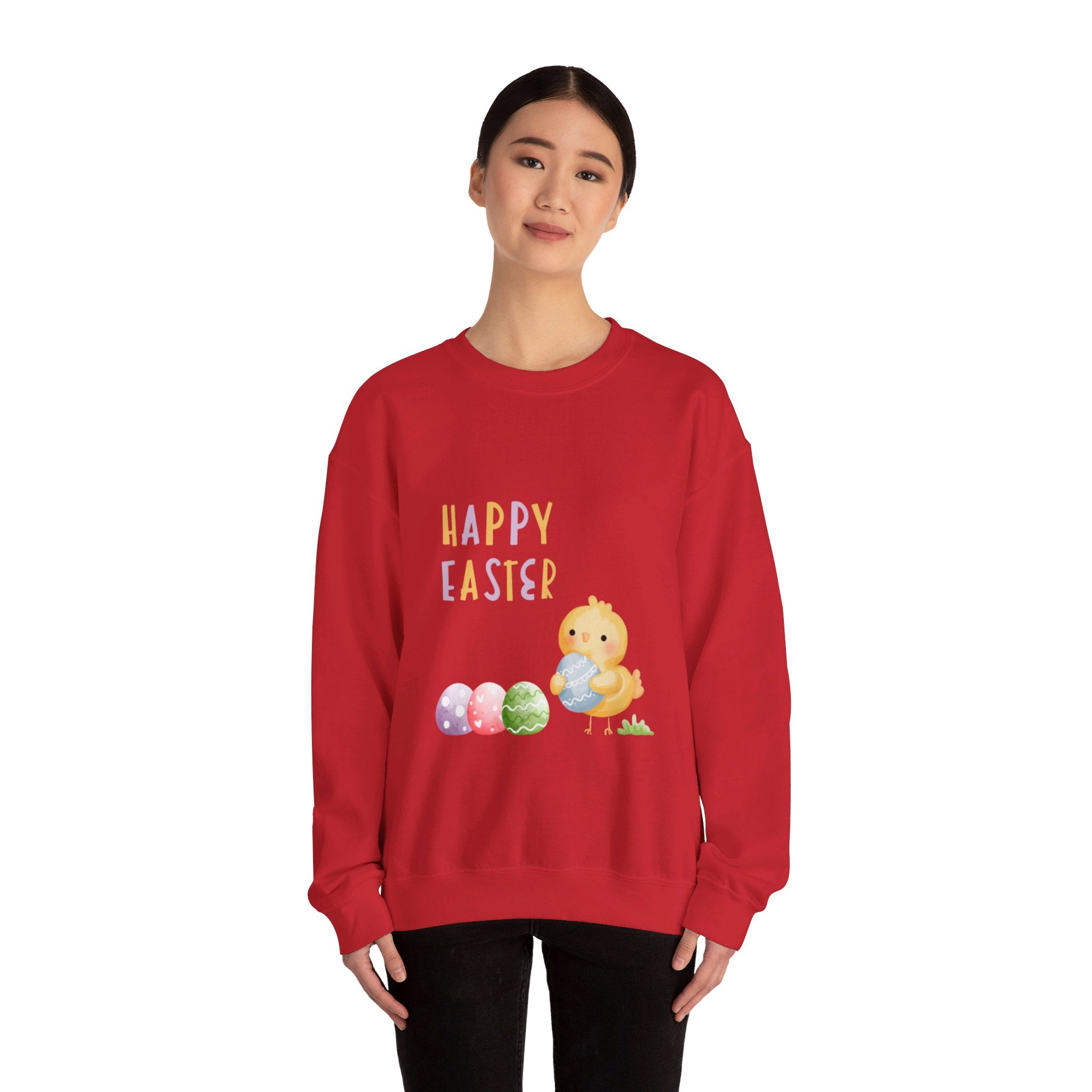 Wishing You A Happy Easter Unisex Heavy Blend™ Crewneck Sweatshirt