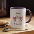 Lovers On The Loose Accent Coffee Mug (11, 15oz)
