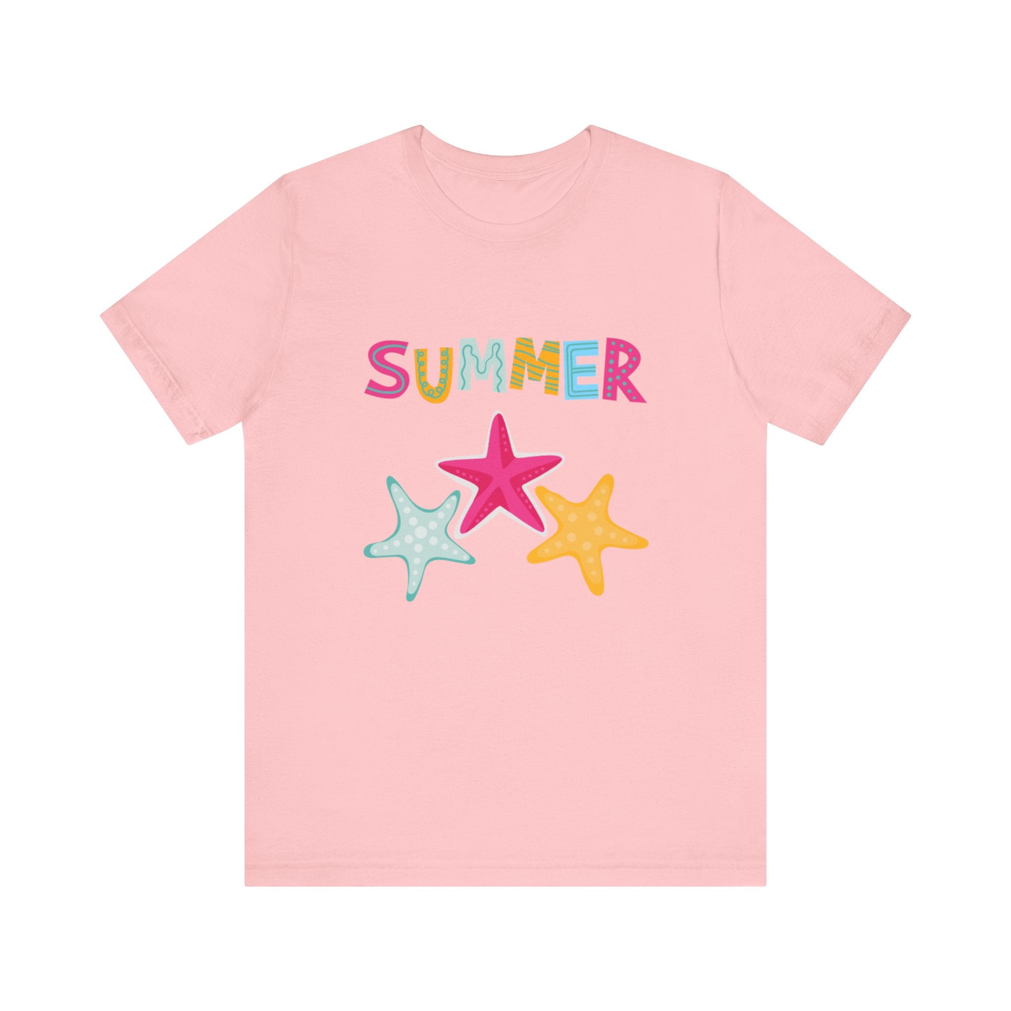 Summer Starfish Unisex Jersey Short Sleeve Tee