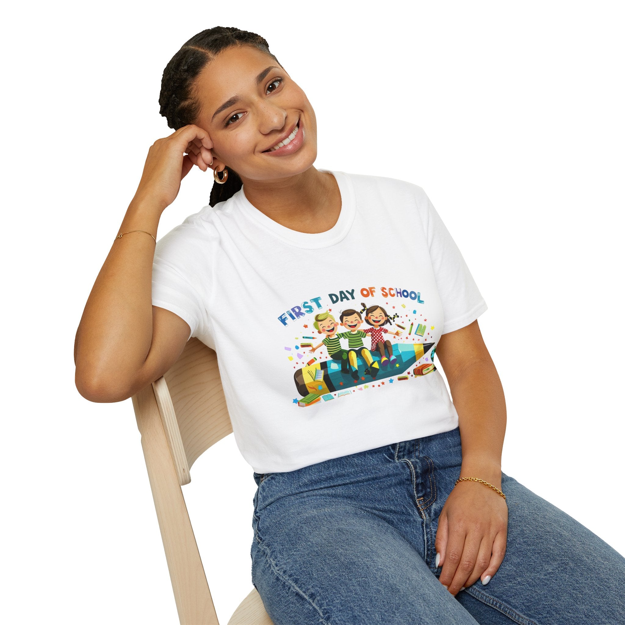 First Day of School Unisex Softstyle T-Shirt